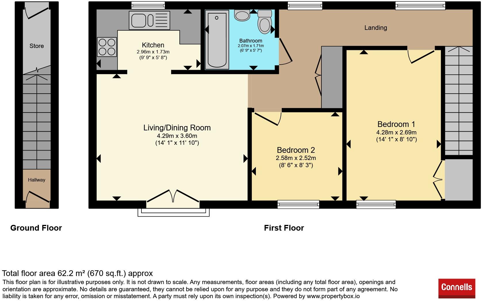Reynolds Avenue, Redhill floorplan