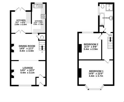 Hardwick Street, Weymouth floorplan