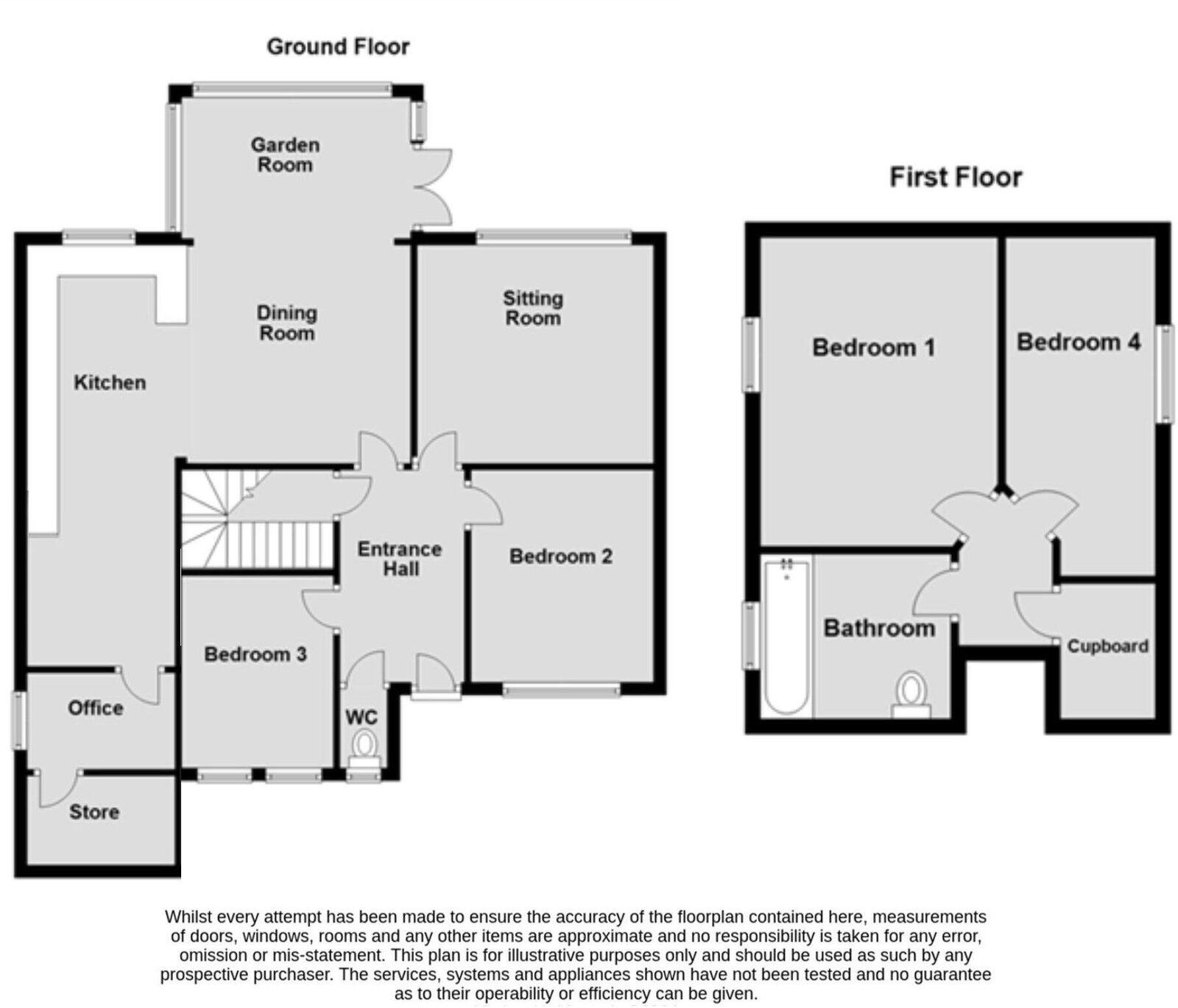 Laura Grove, Paignton floorplan