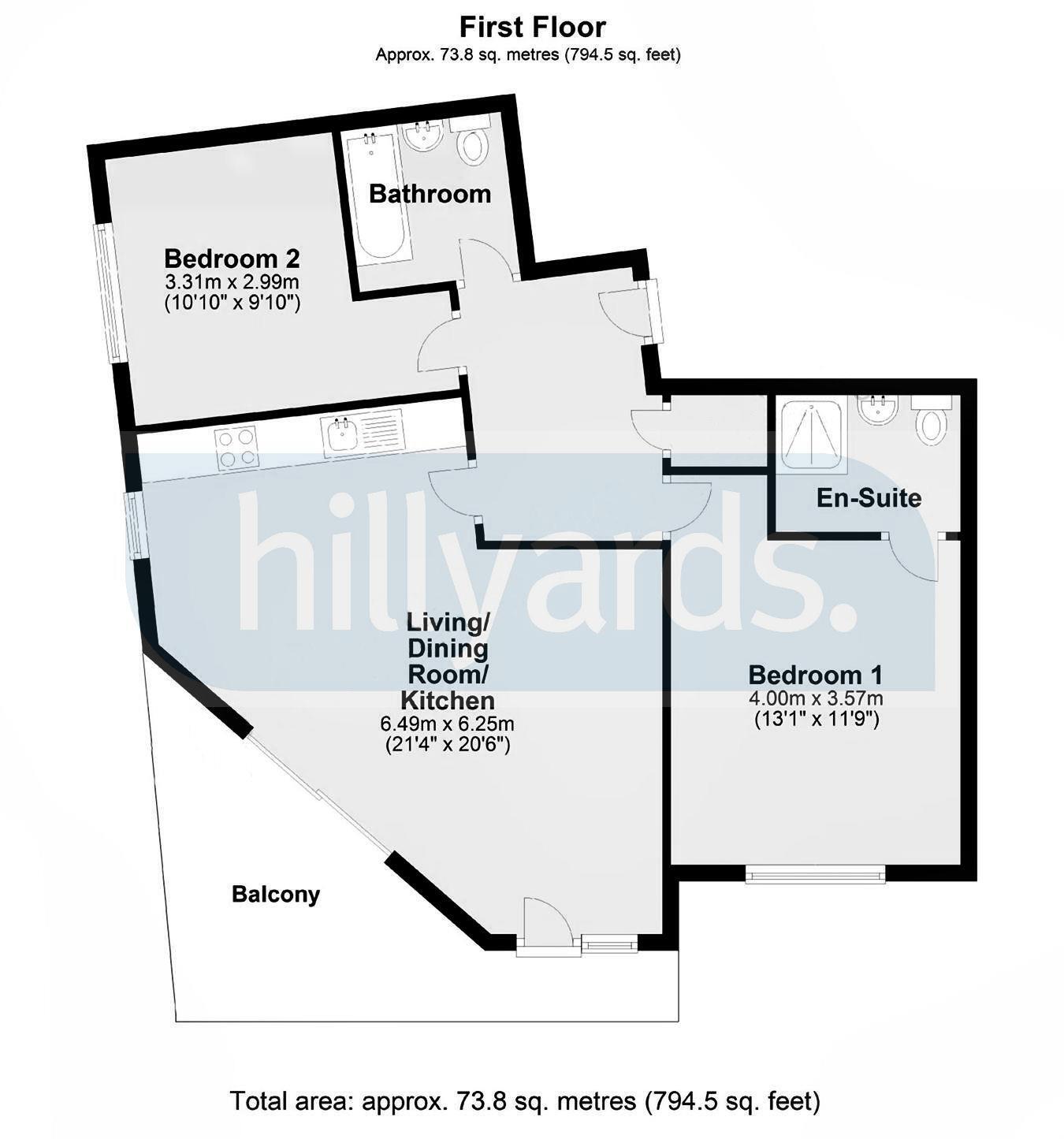 Britannia House, New Street floorplan