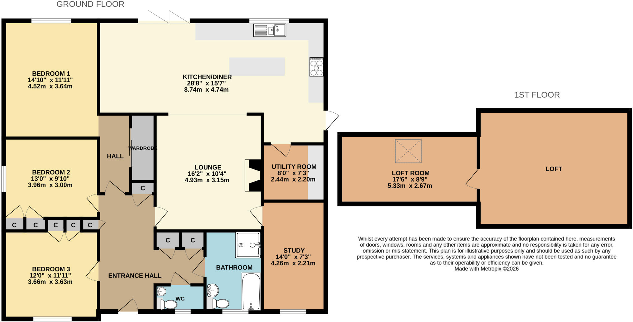 Eastacombe, Barnstaple, Devon, EX31 floorplan