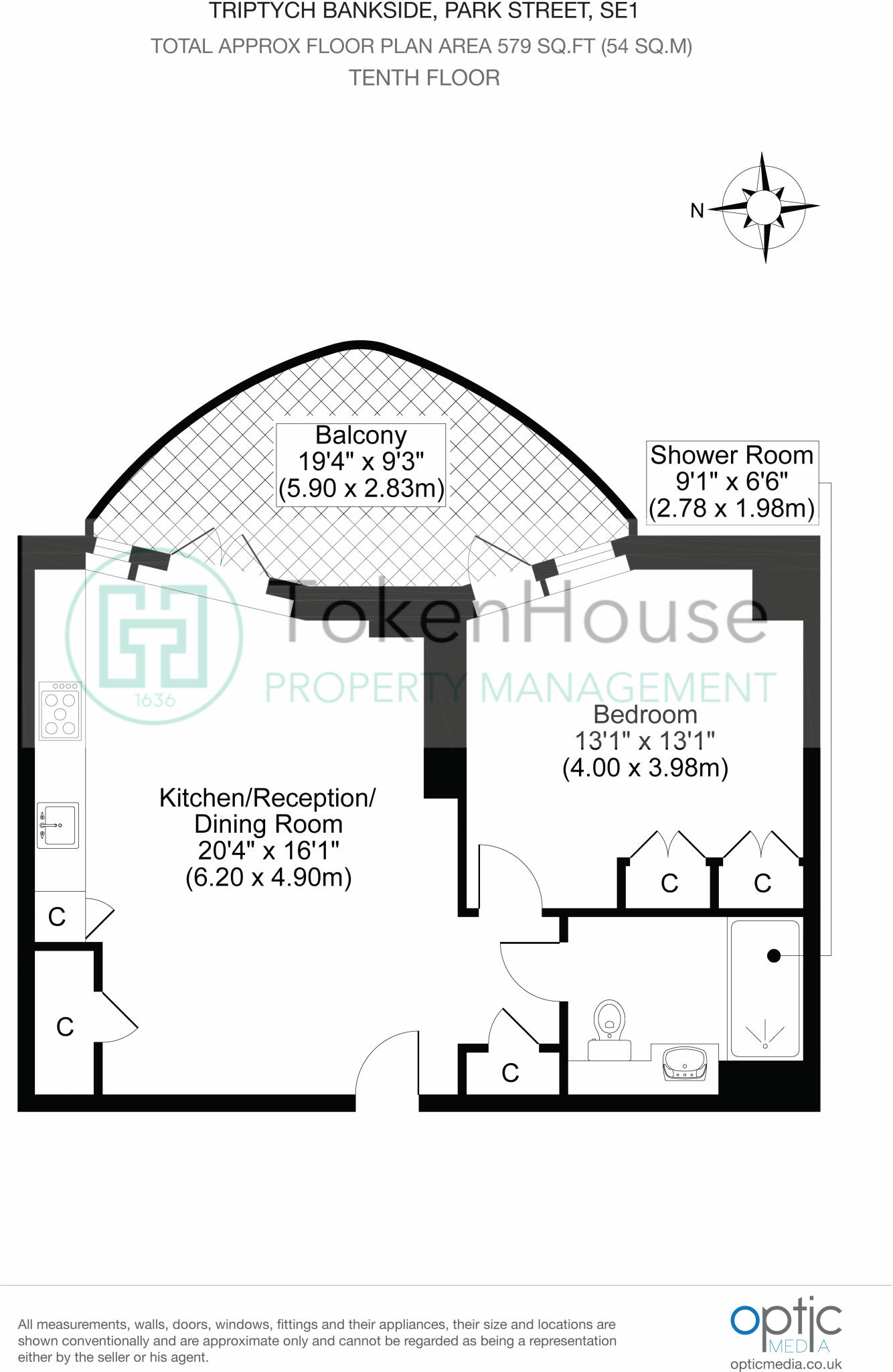 Triptych Place, London, SE1 floorplan