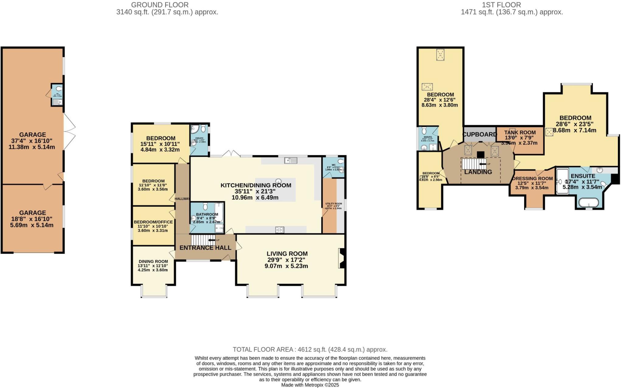 Lynwoods Linby Lane floorplan