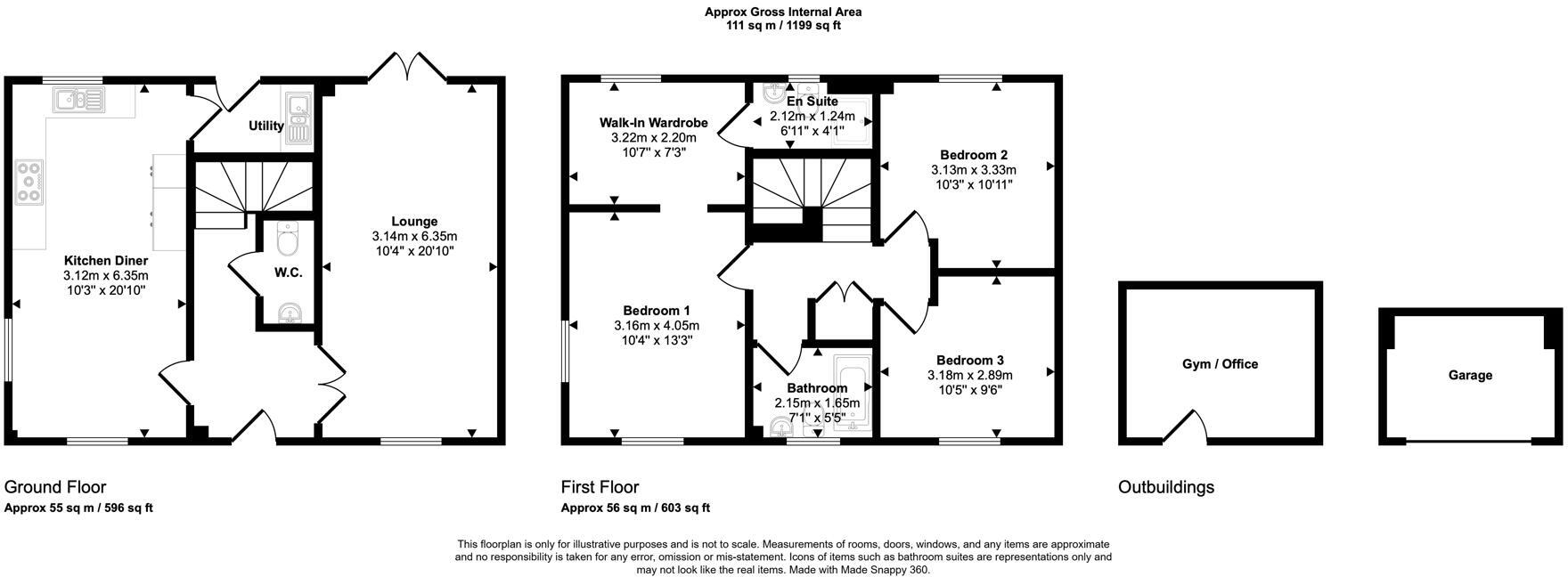 Poplar Gardens, Malvern floorplan