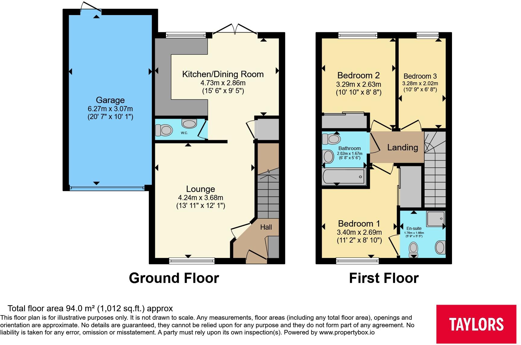 Sundew Road, Emersons Green, Bristol, BS16 floorplan