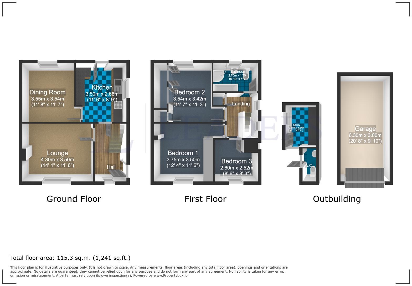 Parker Way, Halstead, Essex floorplan