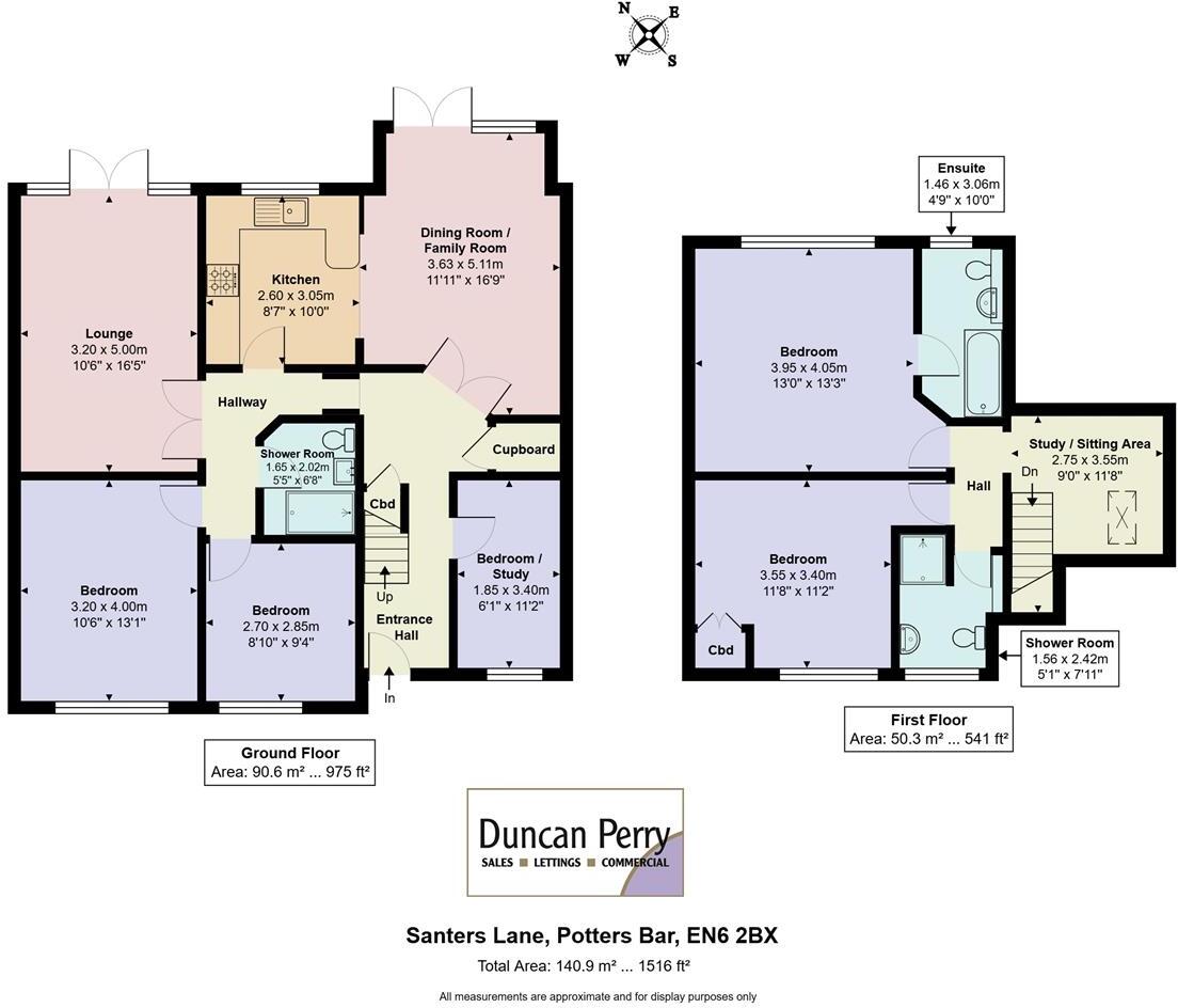 Santers Lane, Potters Bar floorplan