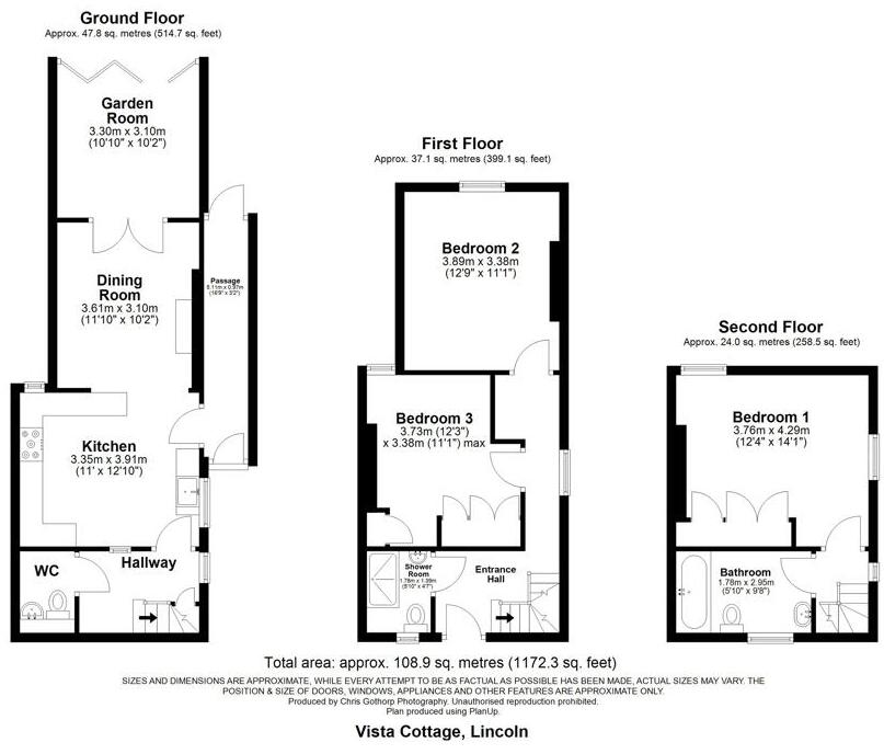 Carline Road, Lincoln floorplan