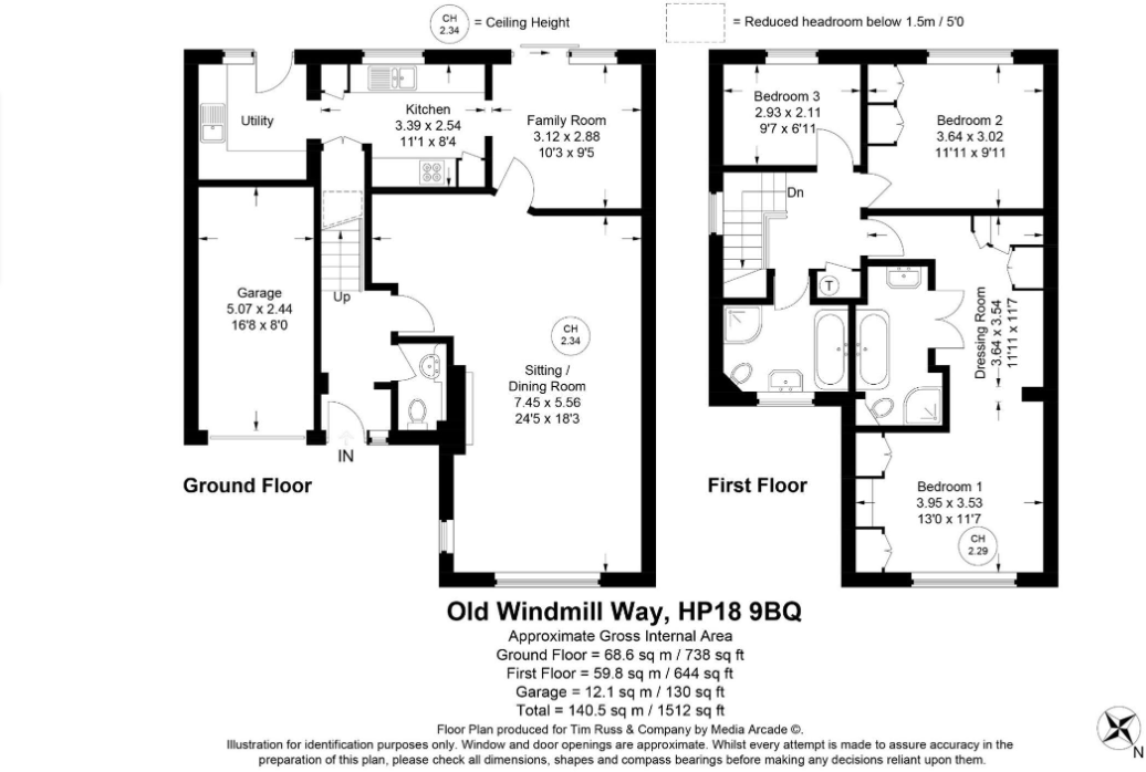 Old Windmill Way, Long Crendon, Aylesbury floorplan