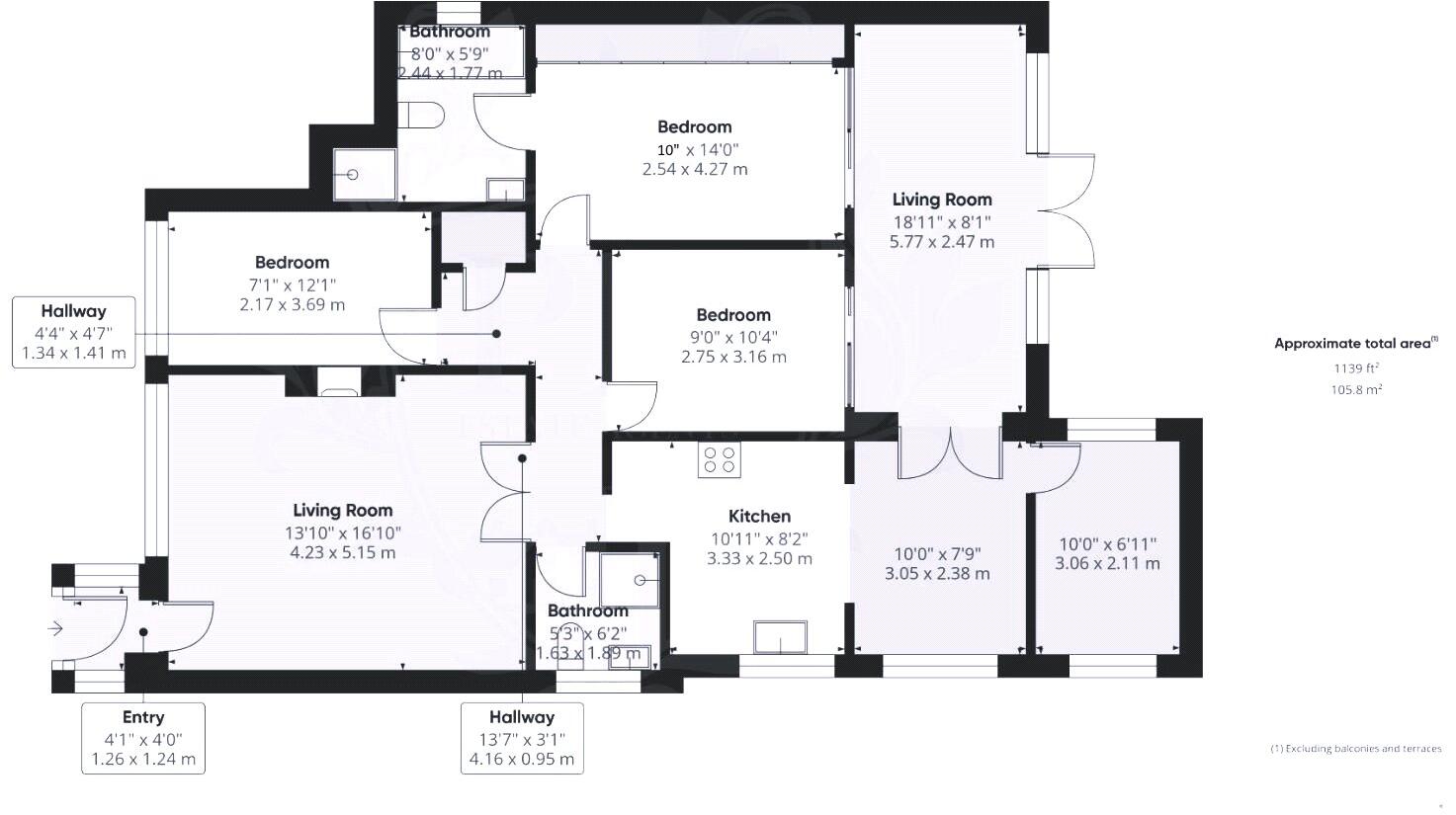 Parkgate, Middlesbrough, North Yorkshire, TS6 floorplan