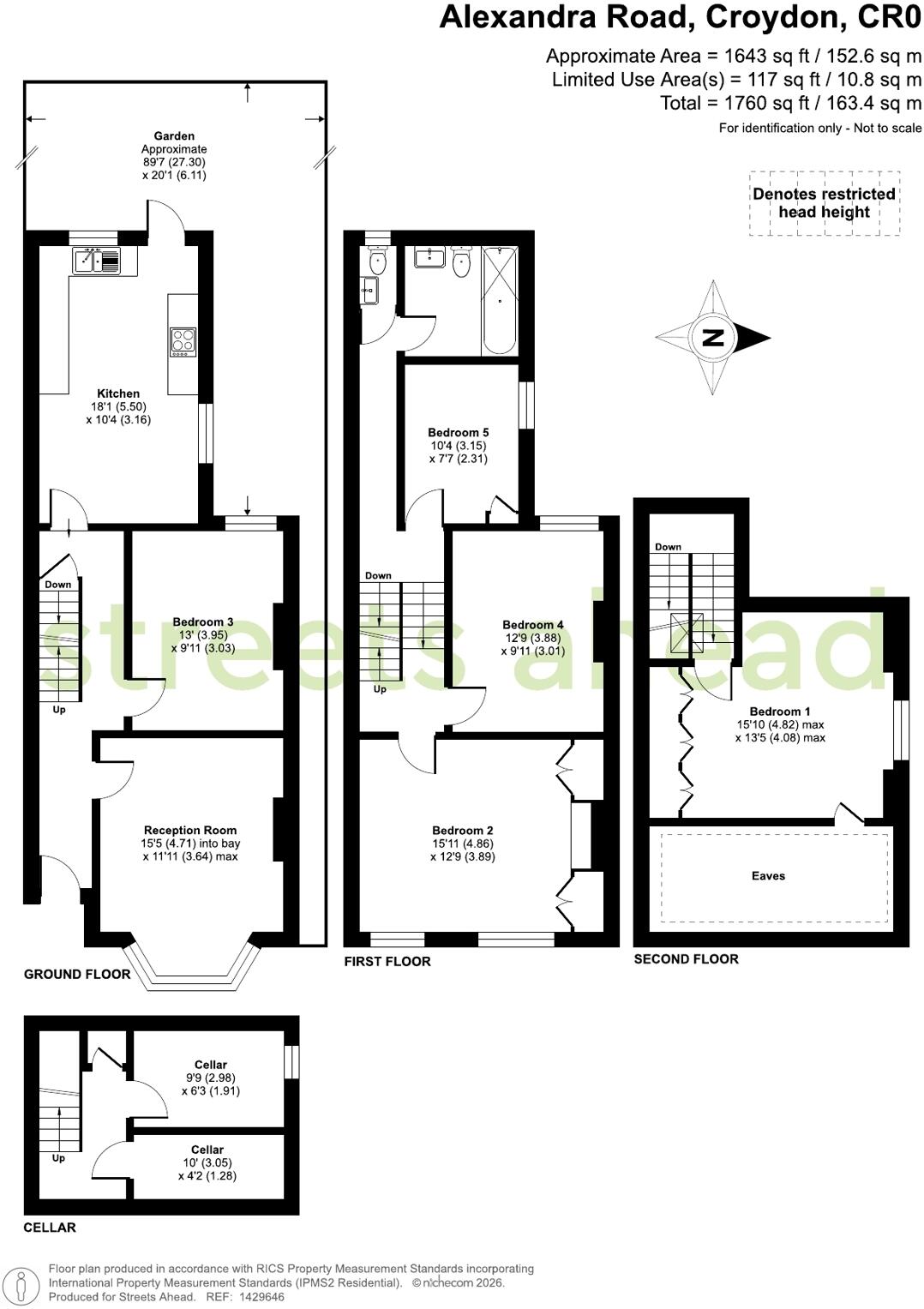 Alexandra Road, Croydon, CR0 floorplan
