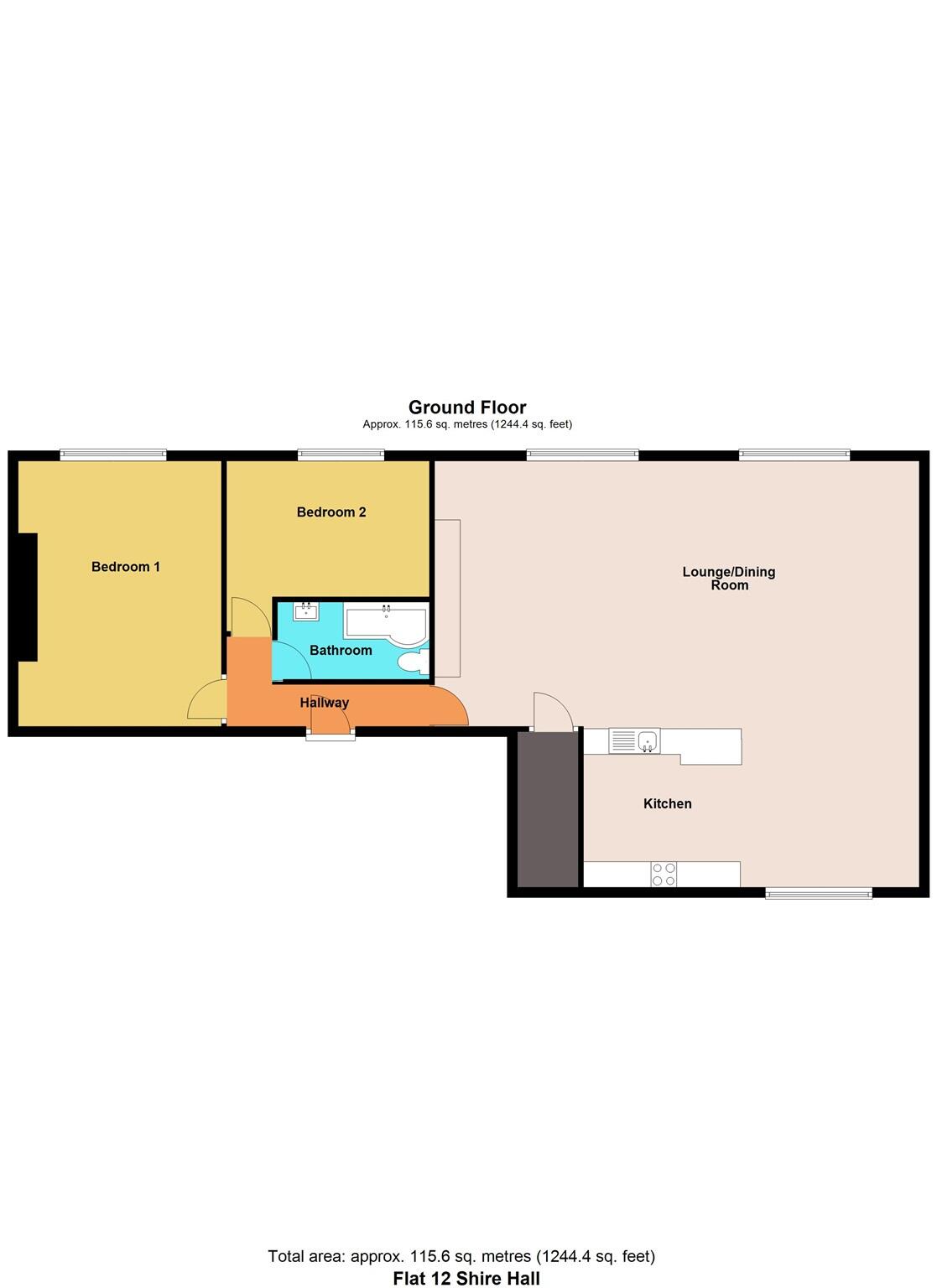 Pentonville, Newport floorplan