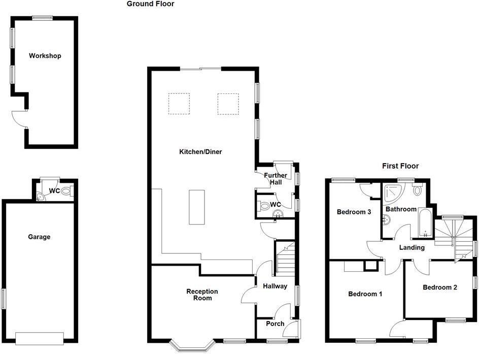 Red Lane, Colne floorplan