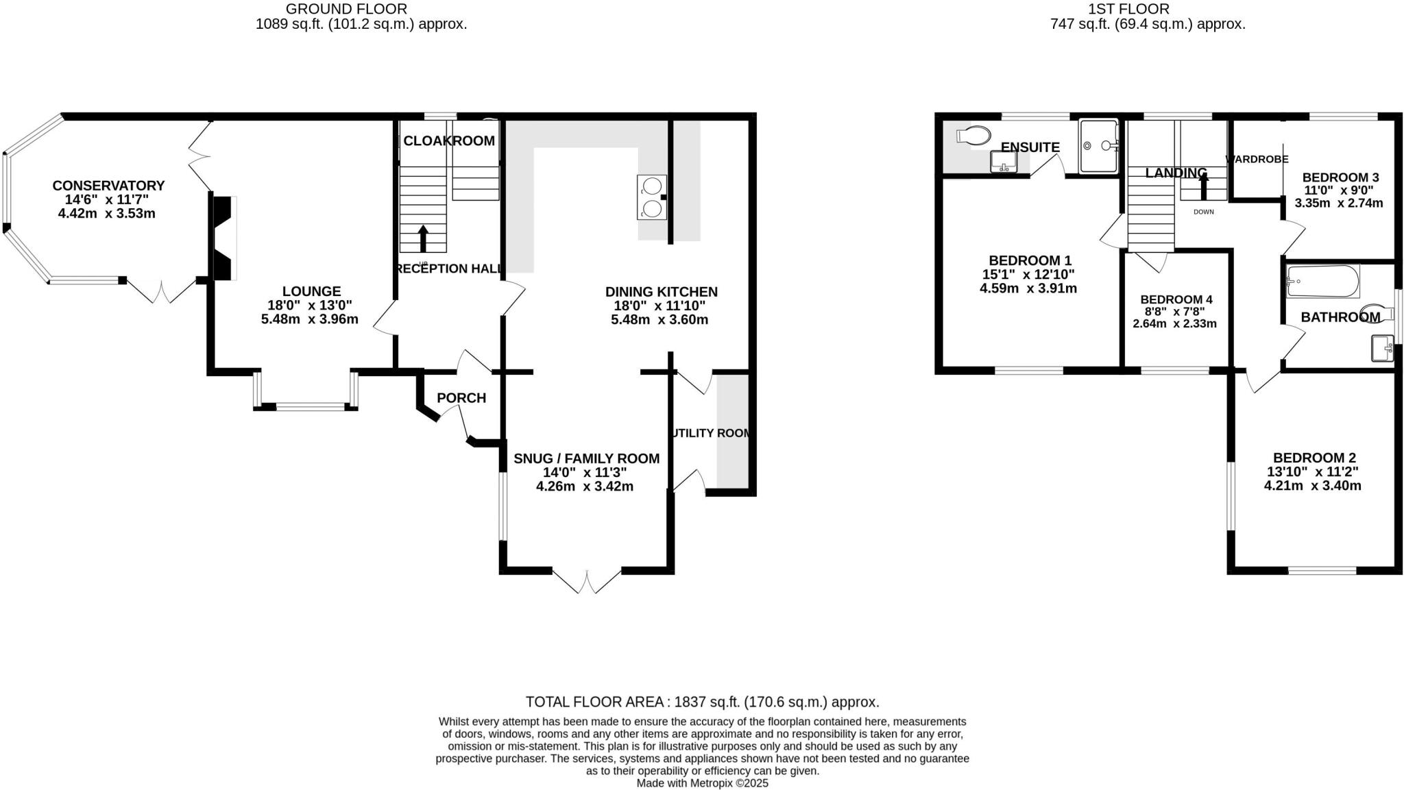 The Beeches, Abbey Road, Ballasalla floorplan