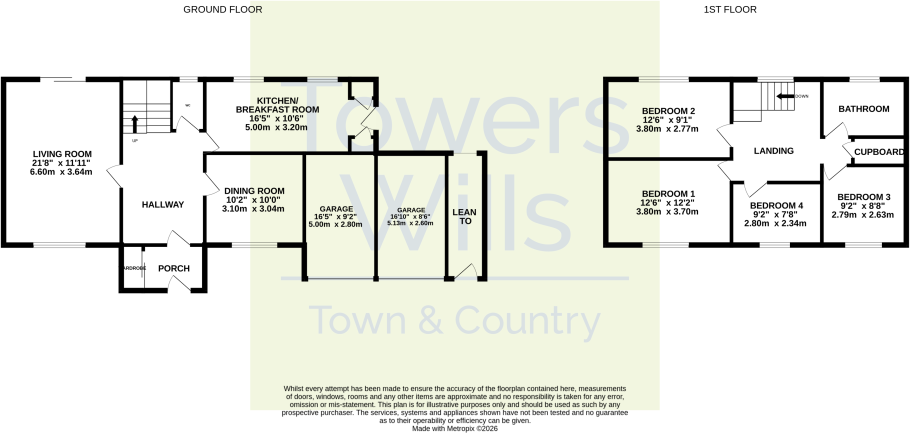 Mill Close, East Coker, Yeovil, Somerset, BA22 floorplan