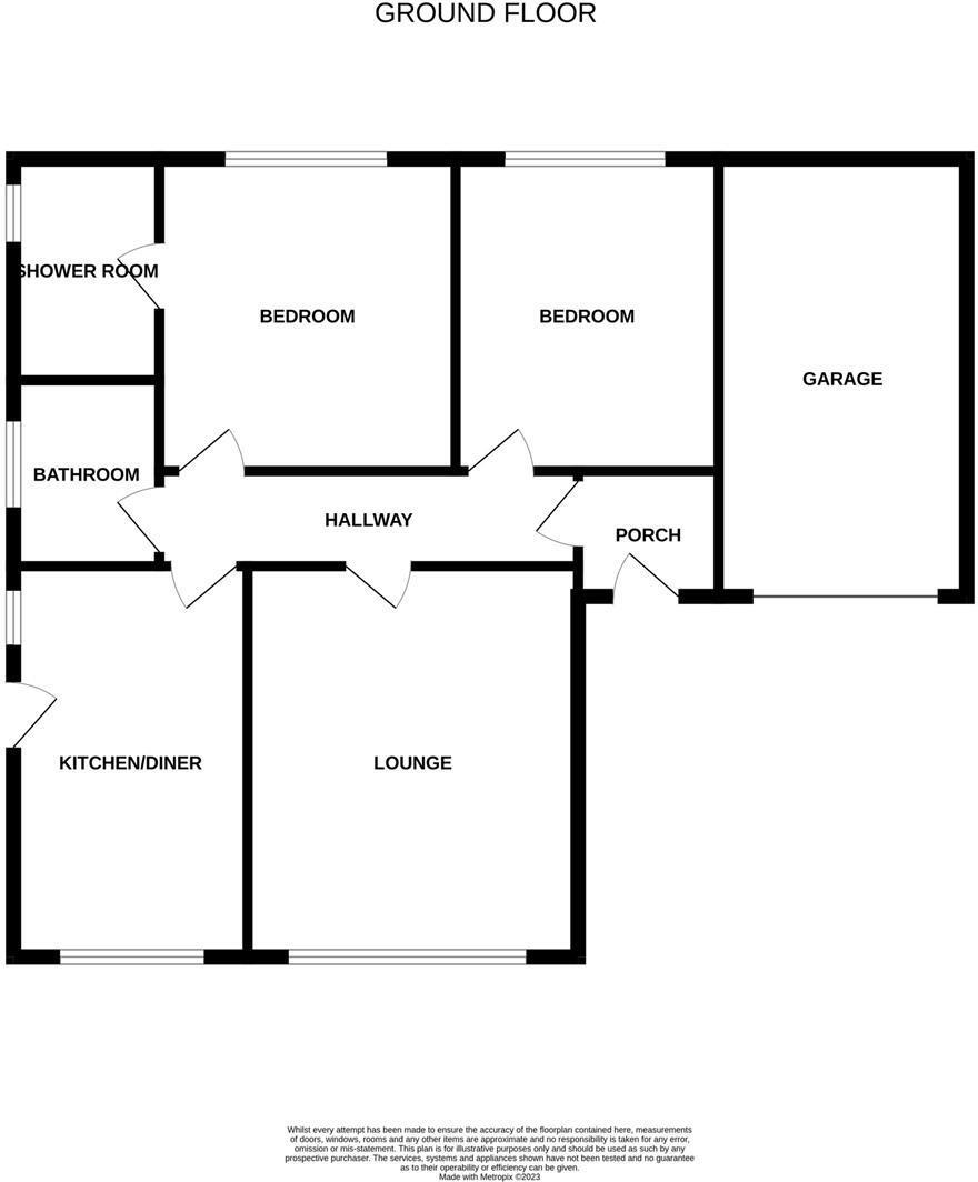 Pippin Close, Louth floorplan