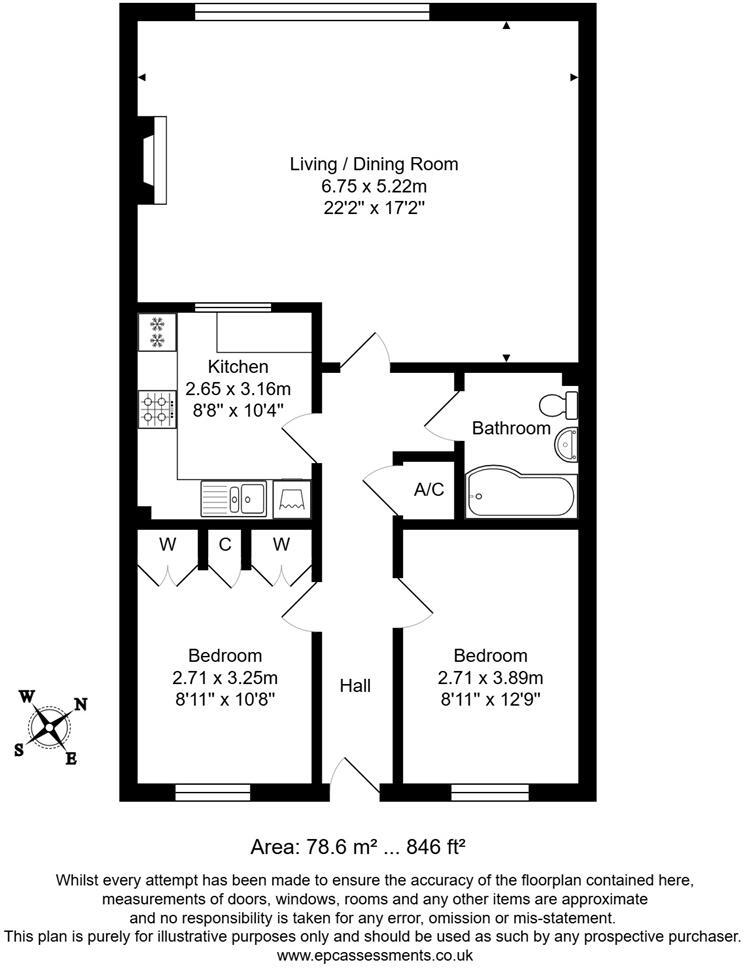 Edreds Court, Calne floorplan