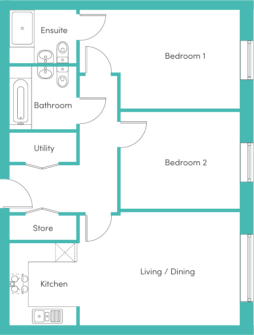 Park House, Park Street, Sunderland, SR2 floorplan