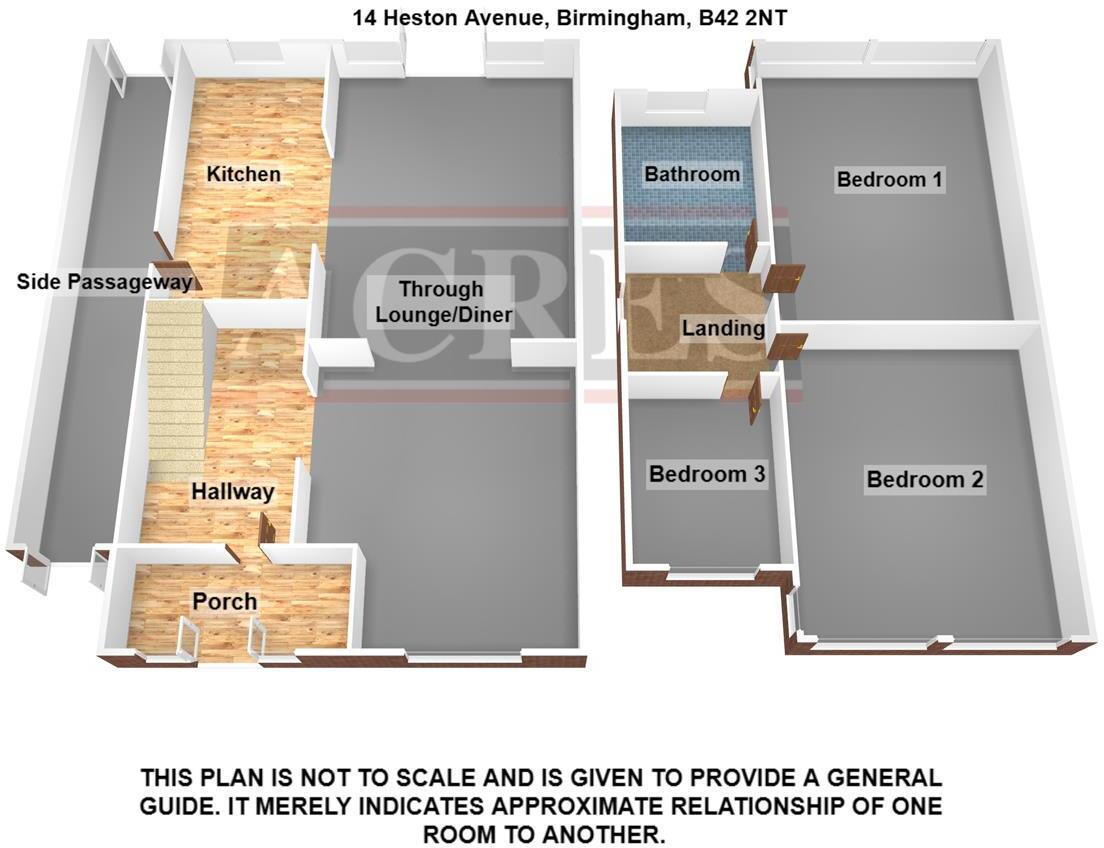 Heston Avenue, Great Barr, Birmingham floorplan
