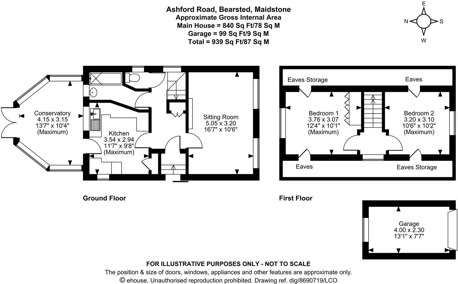 Ashford Road, Bearsted, Maidstone floorplan