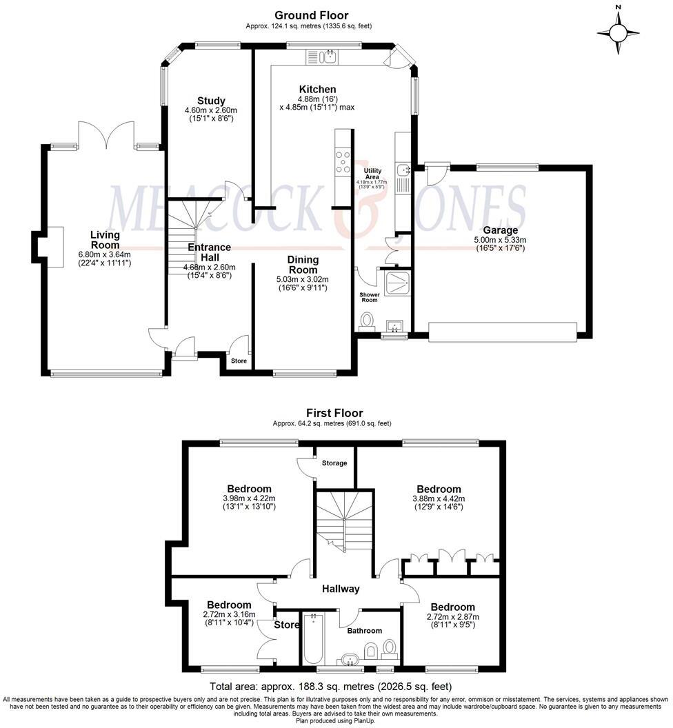 Tor Bryan, Ingatestone, Essex floorplan