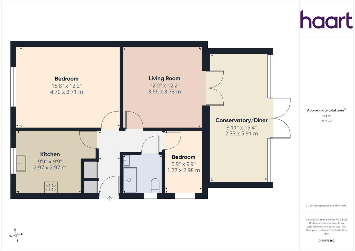 Recreation Close, Milton floorplan