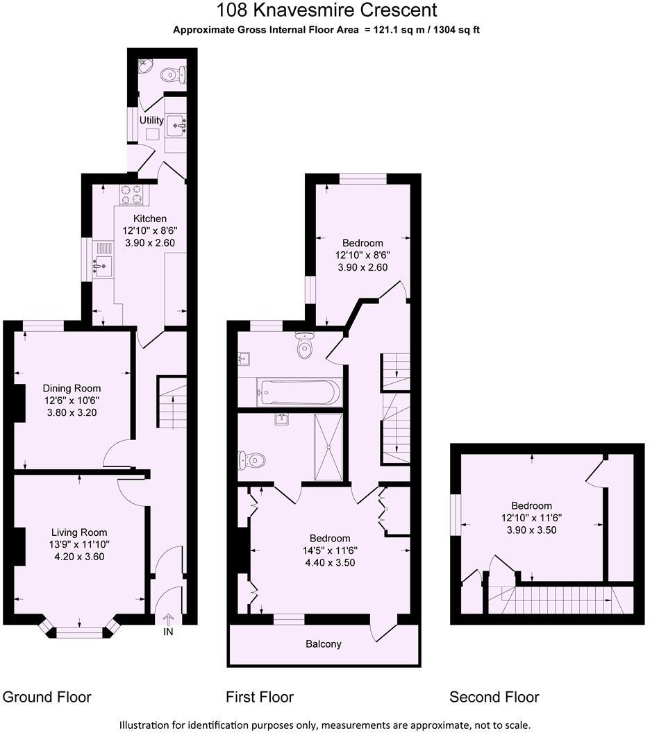 Knavesmire Crescent, York floorplan