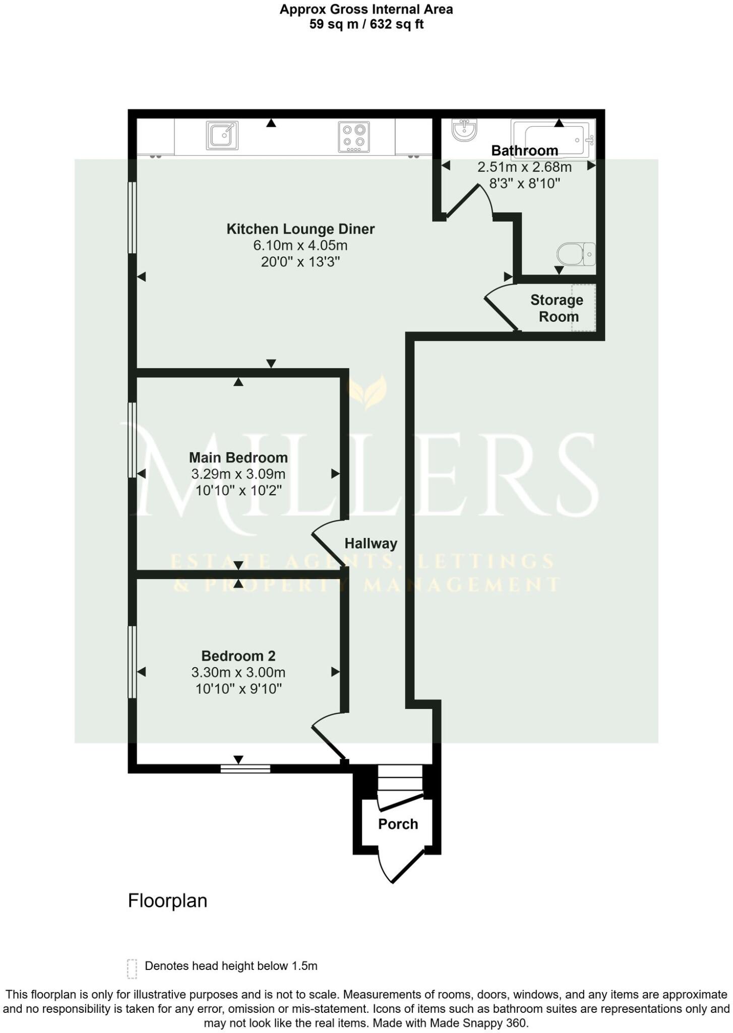 Constantia House, 6 High Street, NR27 floorplan