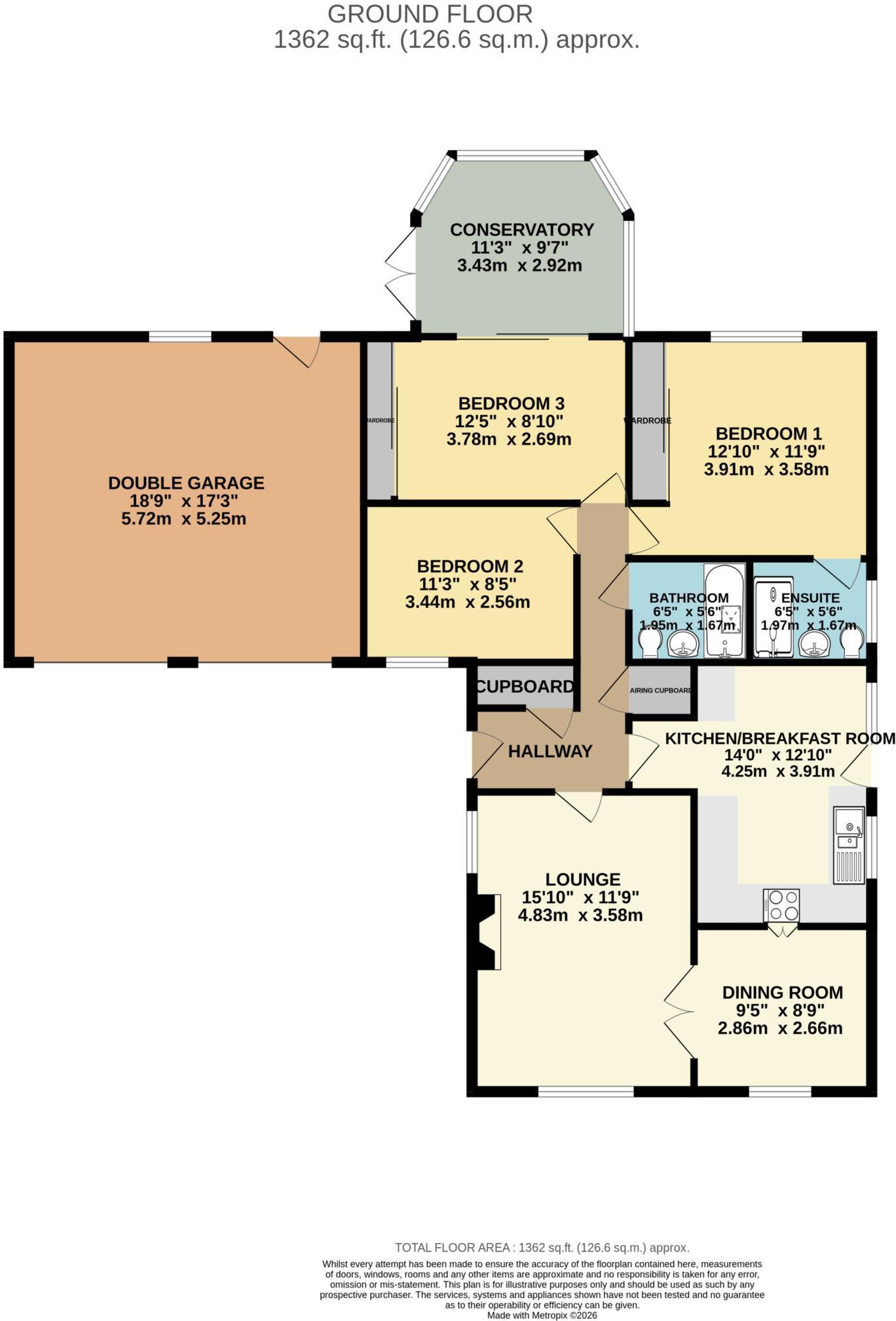 Curwell Close, Spital floorplan