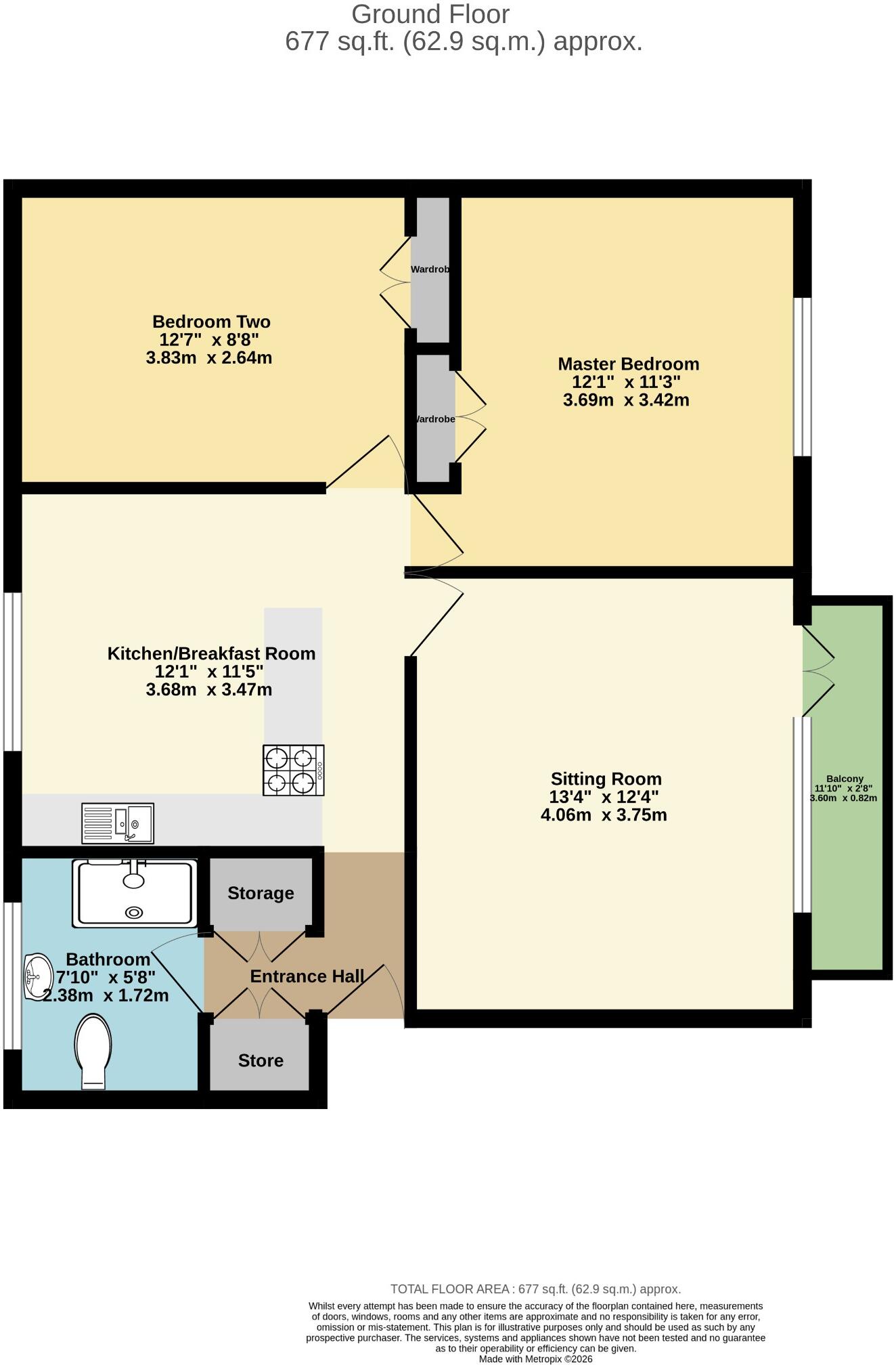 Highfield, Southampton floorplan