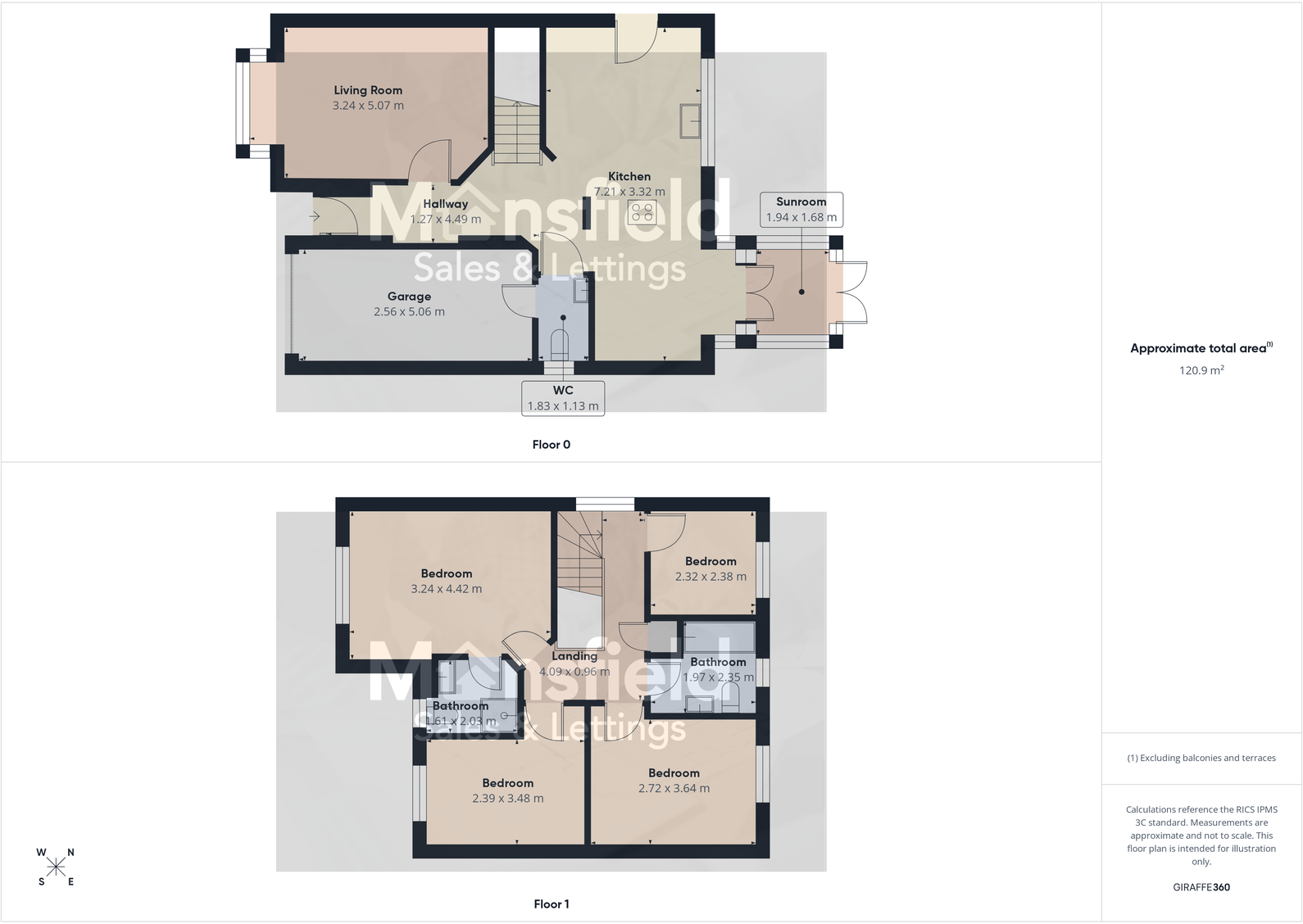 Sheldon Close, Sutton-in-ashfield, NG17 2HG floorplan