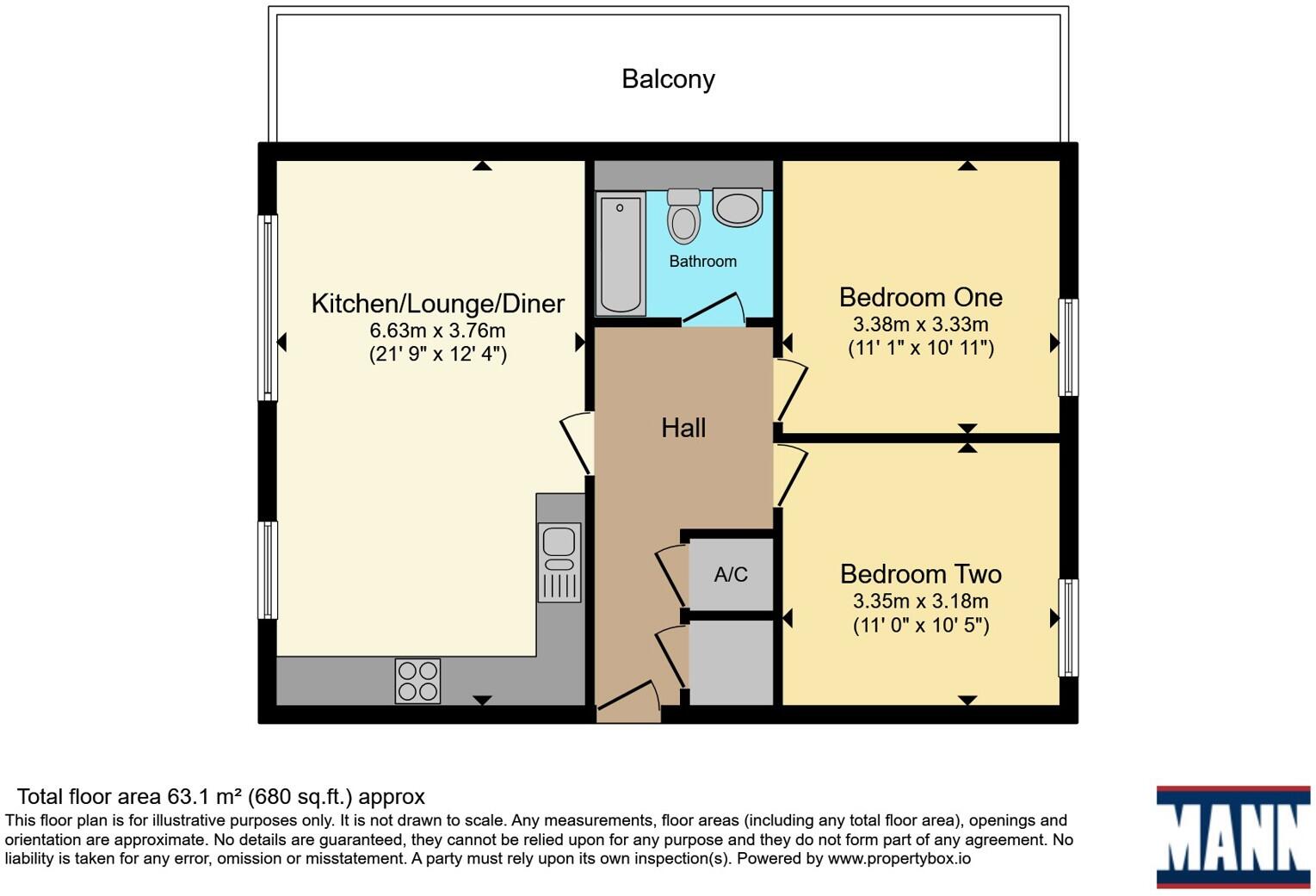 Clifford Way, Maidstone, Kent, ME16 floorplan