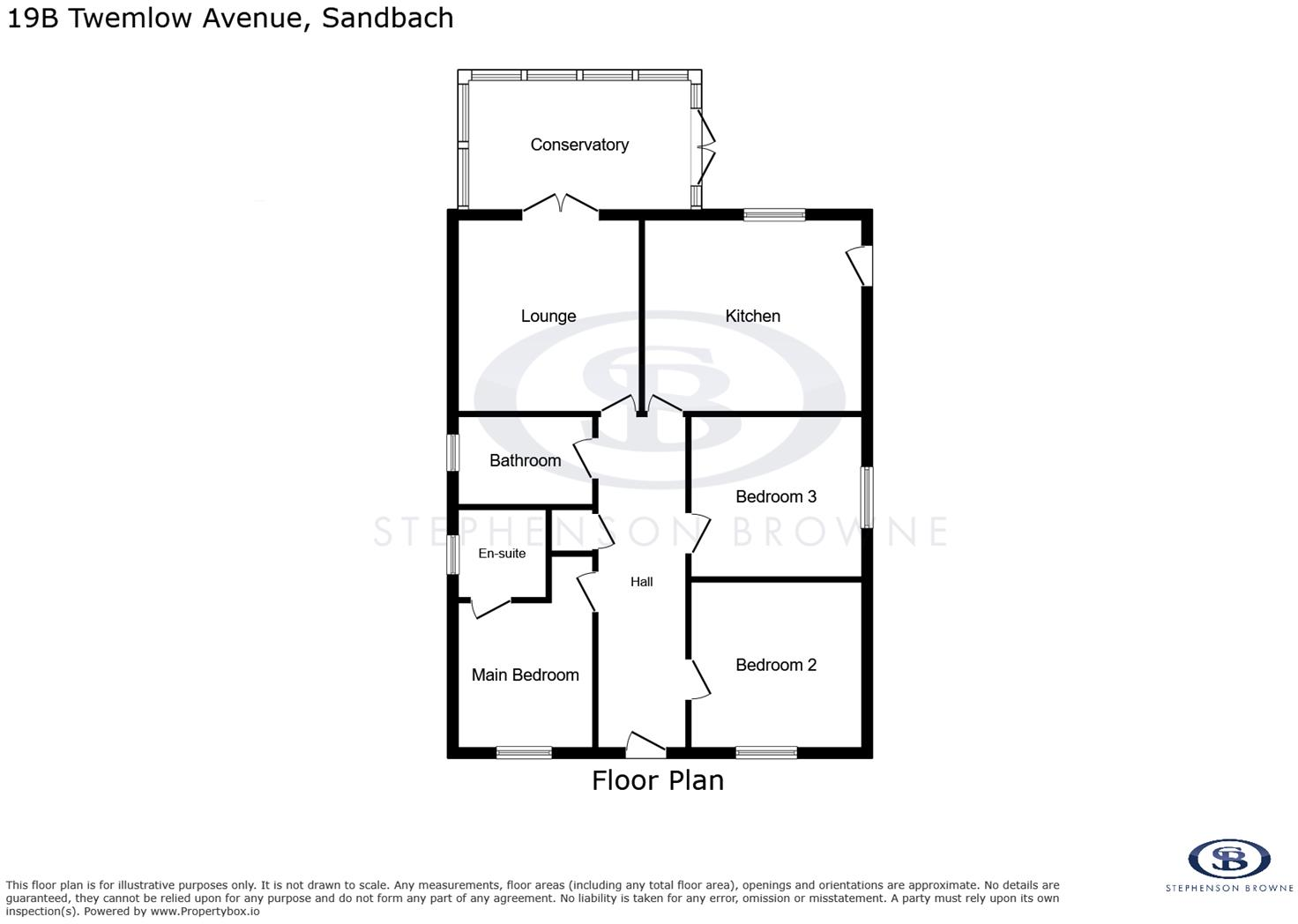 Twemlow Avenue, Sandbach floorplan