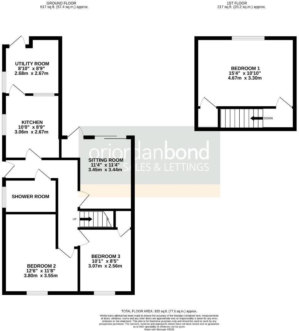 Parklands Crescent, Parklands, Northampton NN3 floorplan