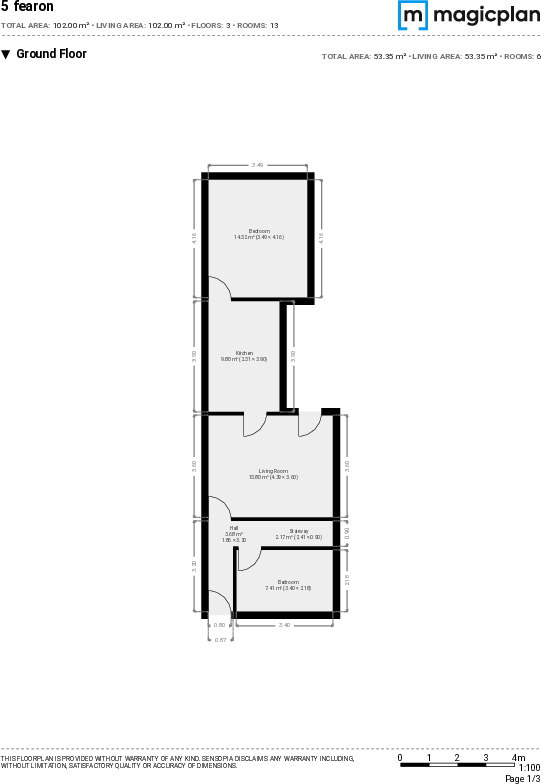 Fearon Street, Loughborough floorplan