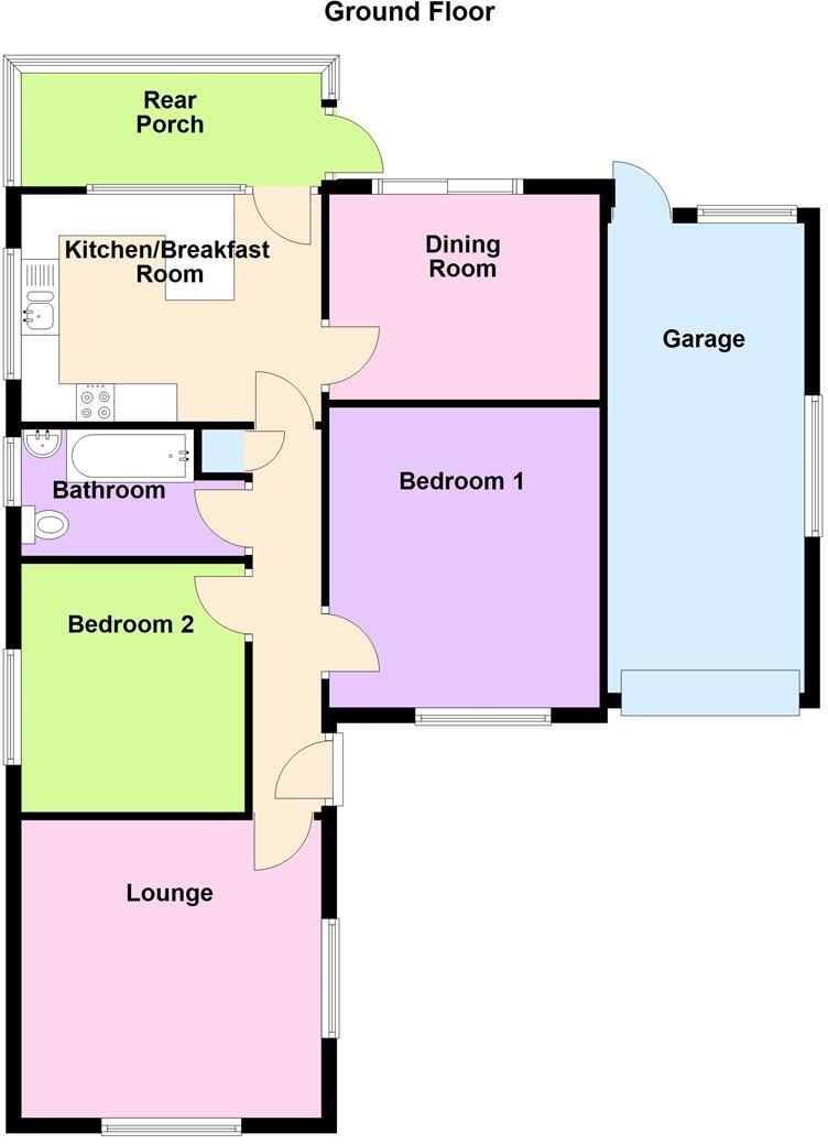 Rex Lane, Chickerell, Weymouth floorplan