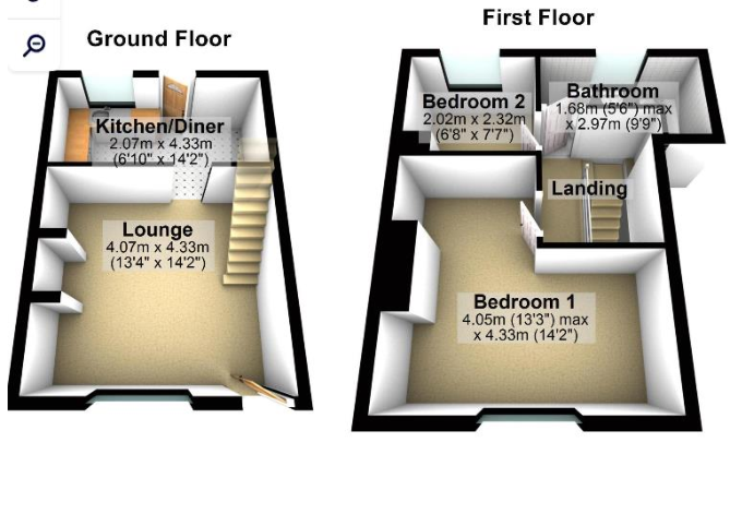 De Lacy Street, Ashton-On-Ribble, Preston floorplan