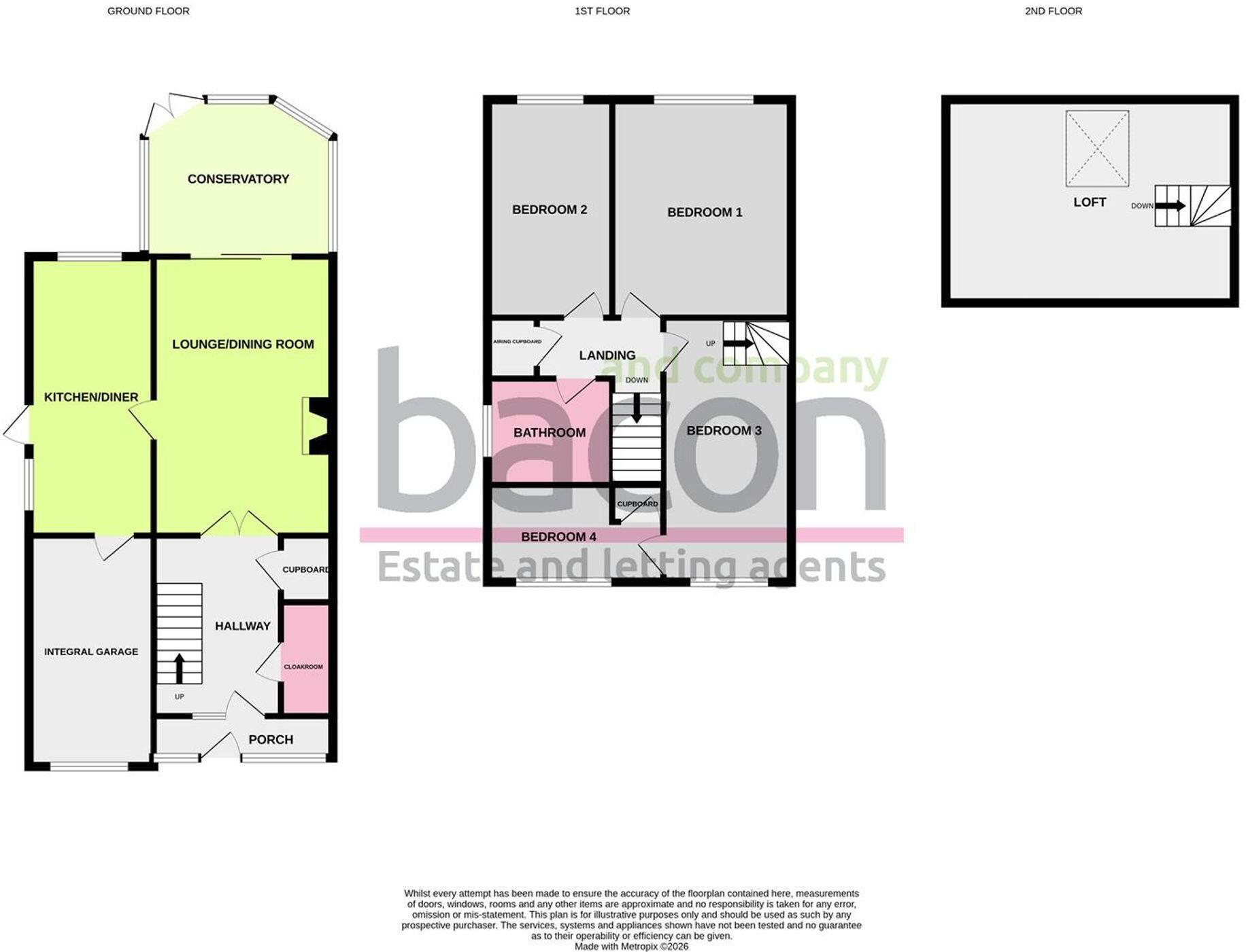 Adur Avenue, Worthing, BN13 floorplan