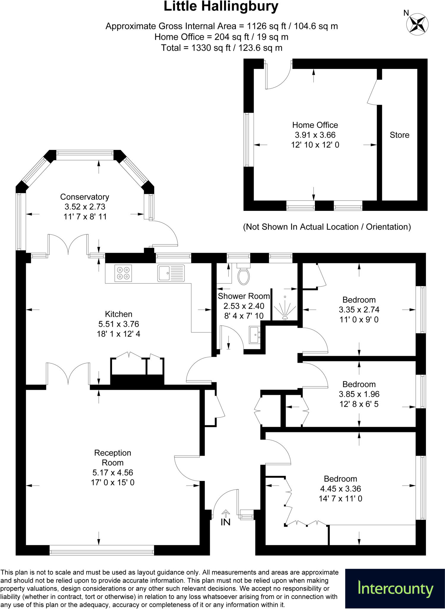 The Village, Little Hallingbury, Bishop's Stortford, Essex, CM22 floorplan