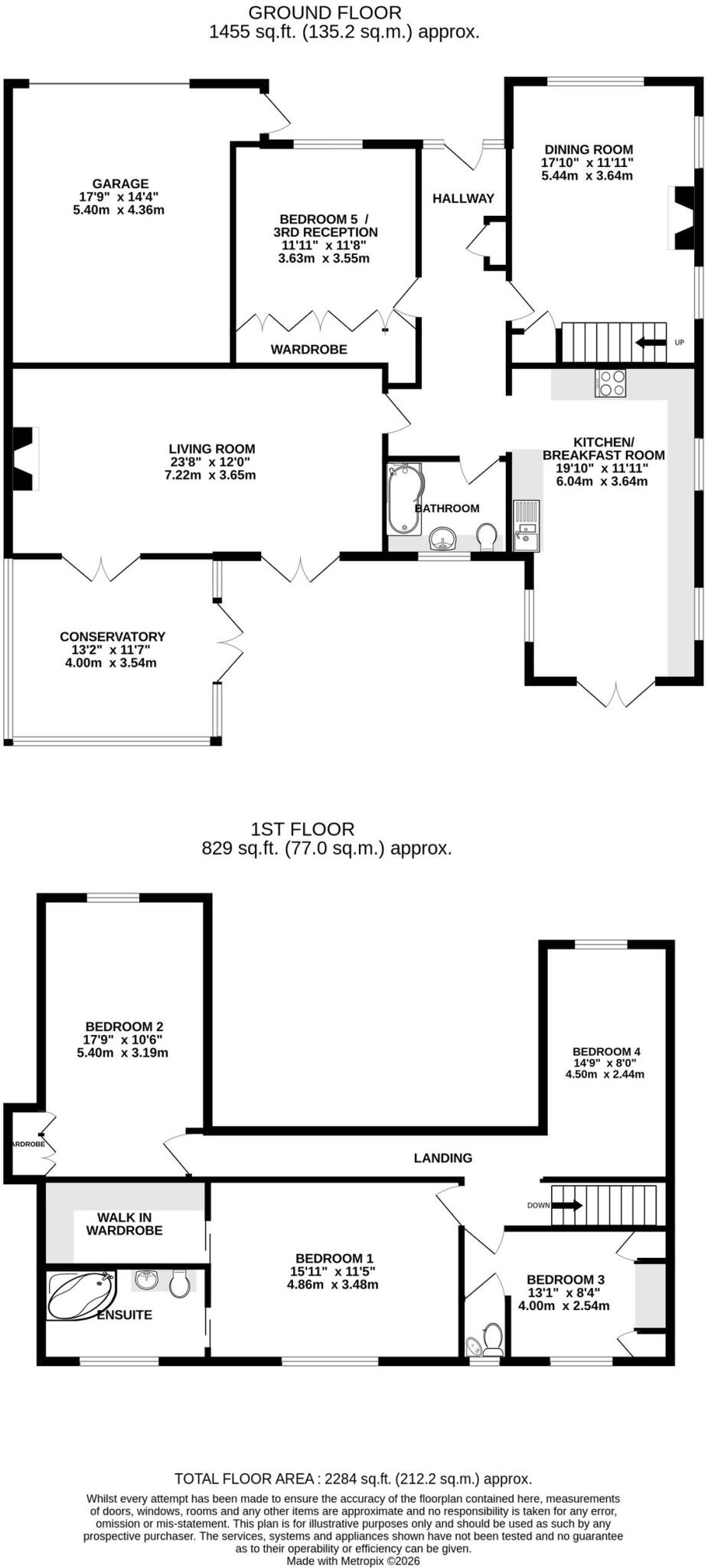 Kit Hill Avenue, Walderslade, Chatham, ME5 floorplan