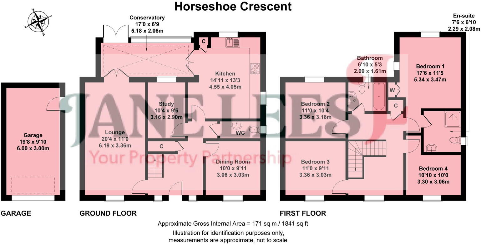 Horseshoe Crescent, Wellesbourne CV35 9SX floorplan