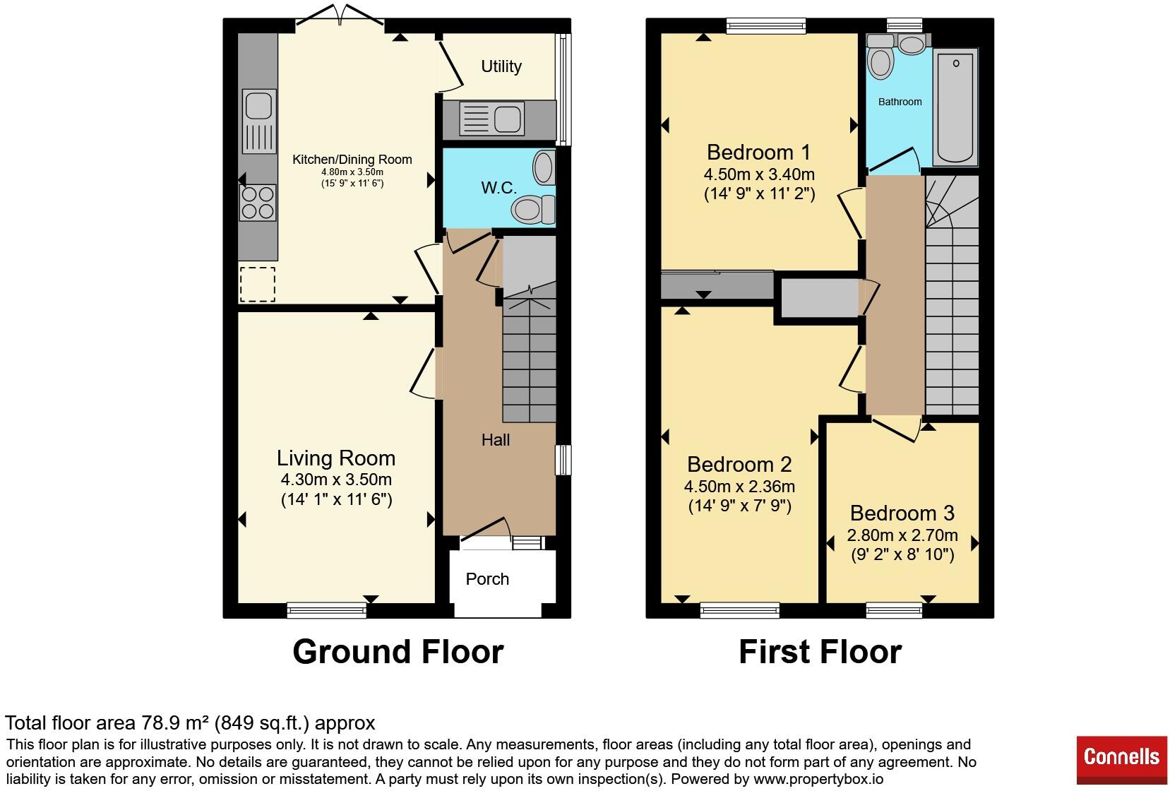 Clarendon Mews, Pitsea, Basildon floorplan