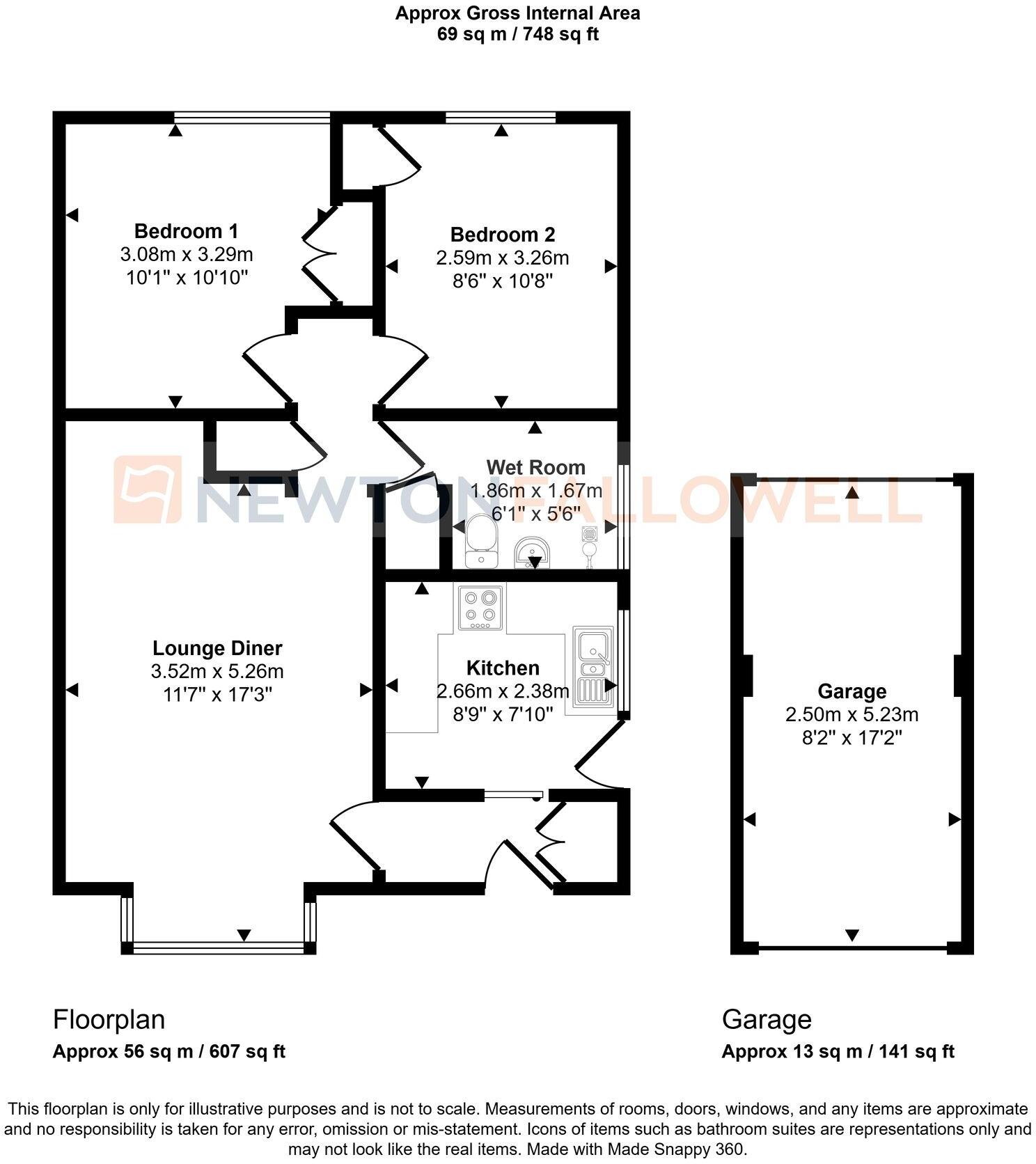 Bramall Court, Netherton, Peterborough, PE3 floorplan