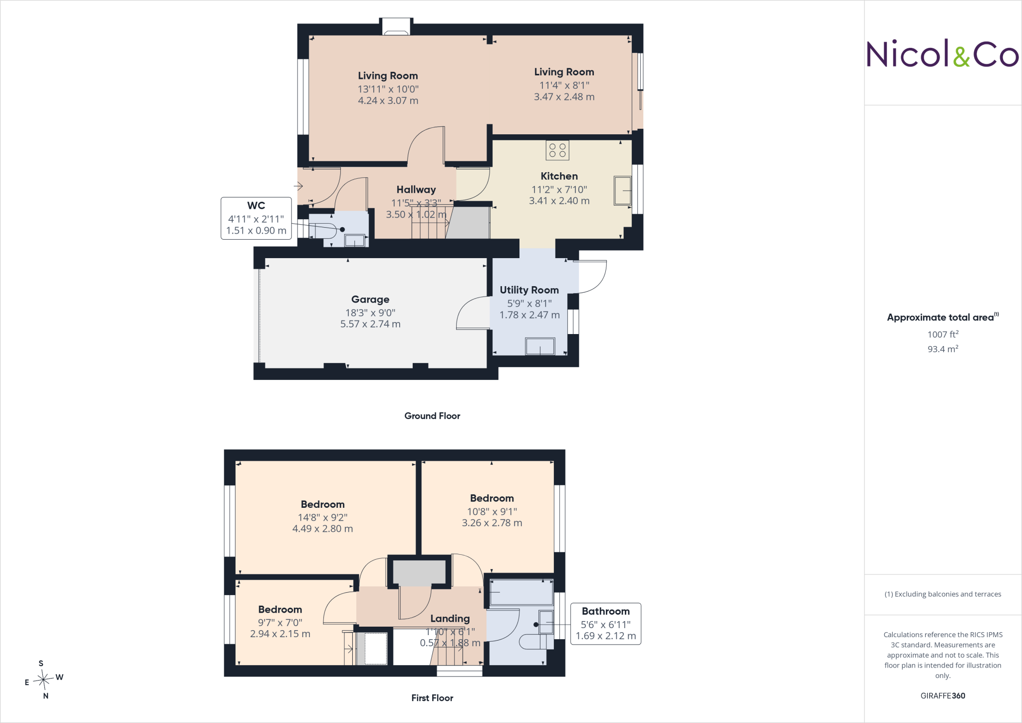 Coppice Close, Droitwich, Worcestershire, WR9 floorplan