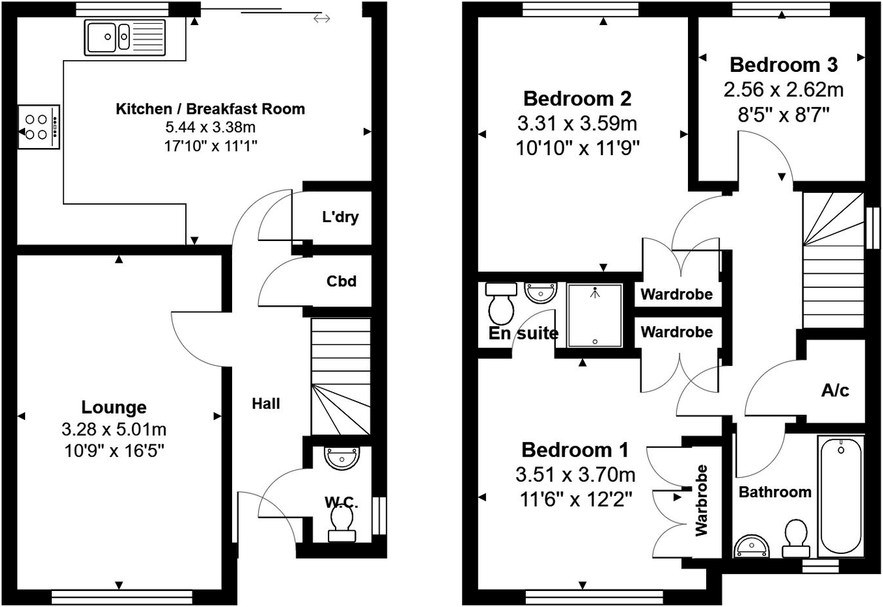 Ottery St Mary floorplan
