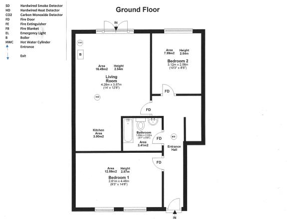 (£120pppw)Fifth Avenue, Heaton, Newcastle Upon Tyne,NE6 floorplan