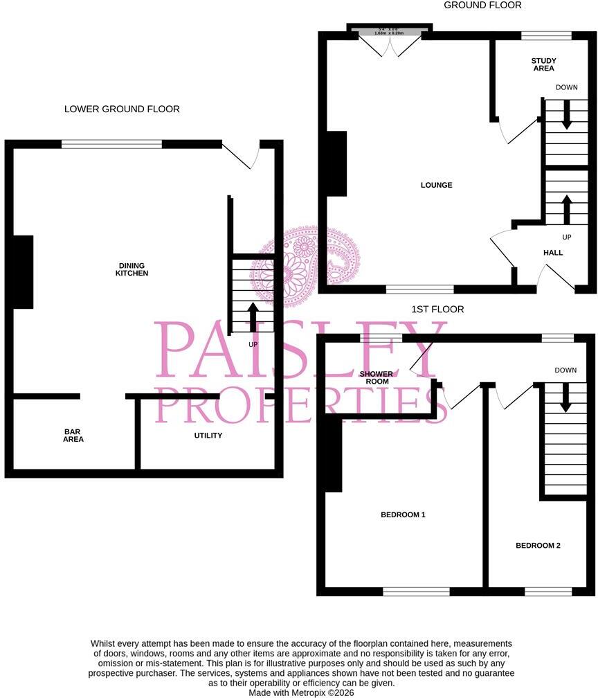 Almondbury Bank, Huddersfield, HD5 8EL floorplan