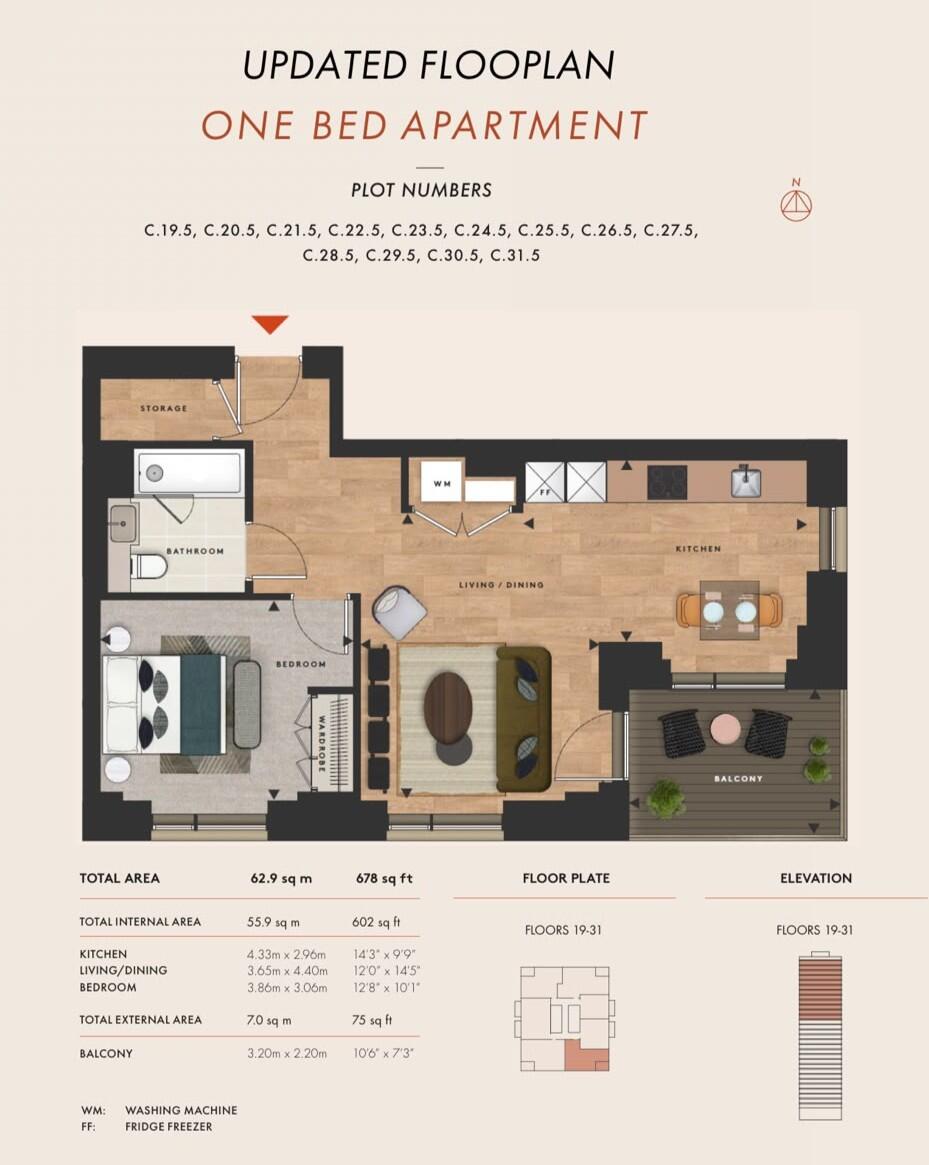 Bellamy Close London E14 floorplan