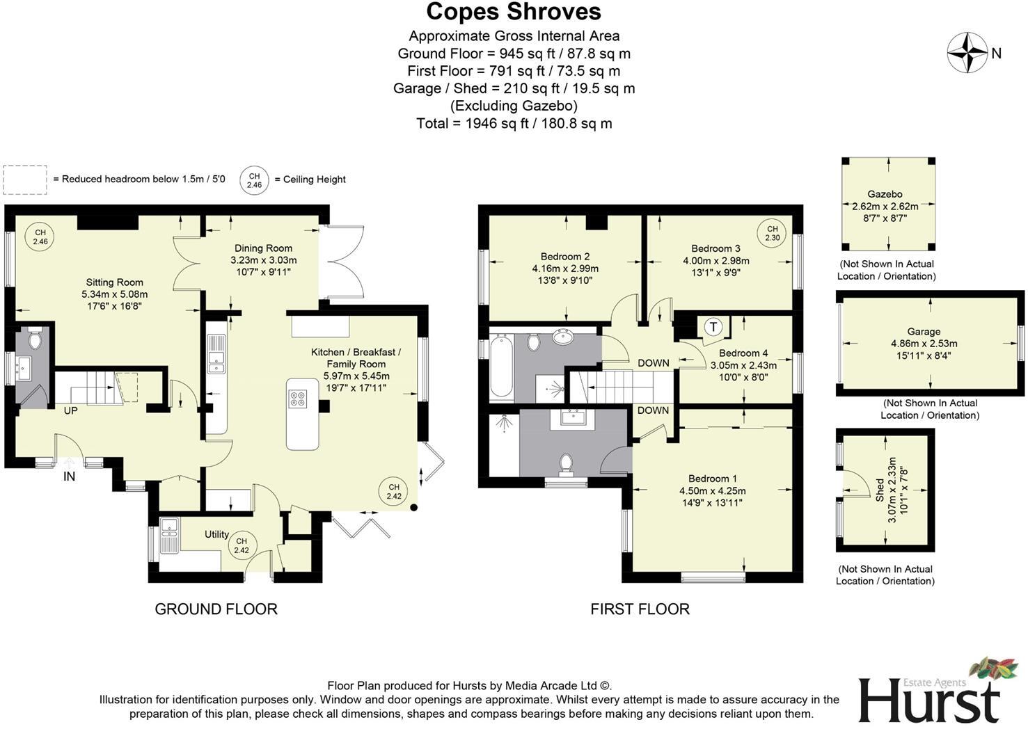 Copes Shroves, Hazlemere floorplan