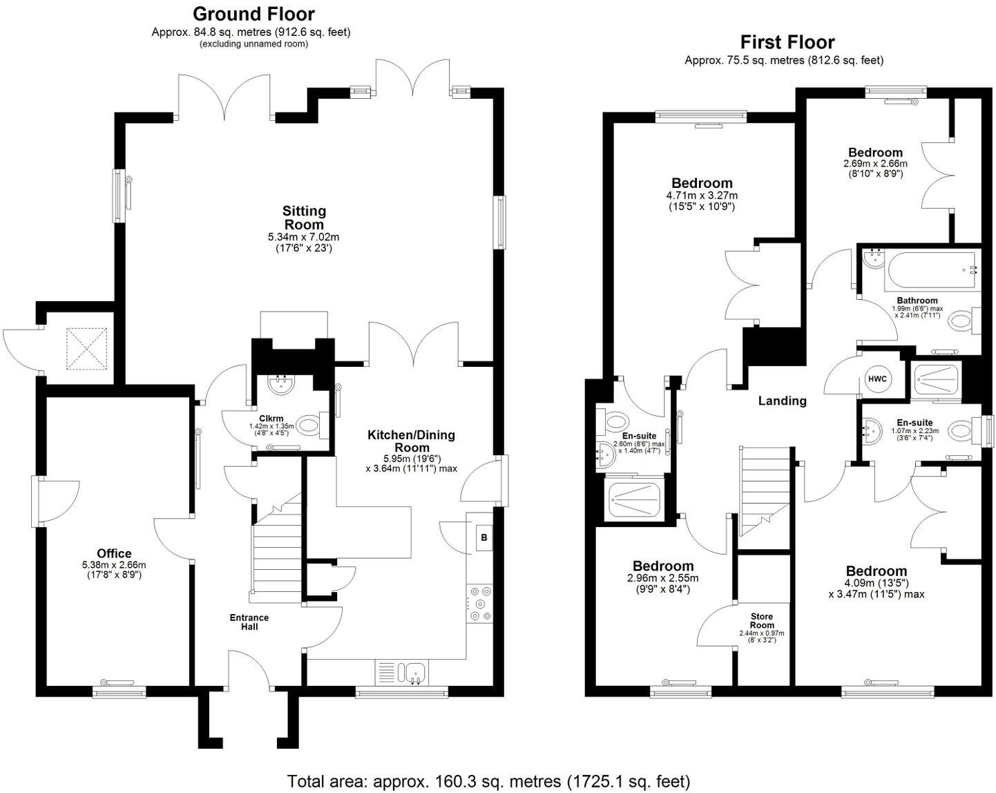 Berrells Road, Tetbury floorplan
